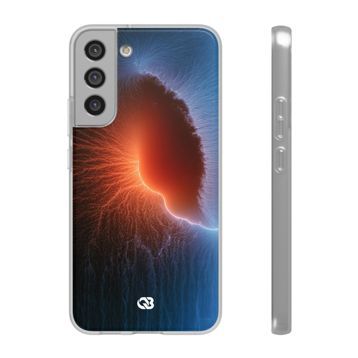 Thermal Aura Pulse · Lite Phone Case for Samsung · Blue