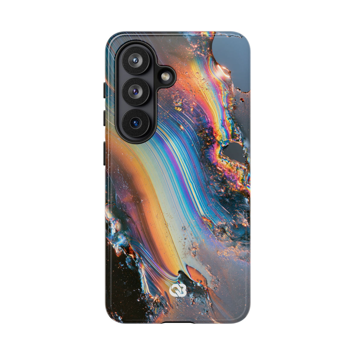 Prismatic Aura Flow · Tough Phone Case for Samsung · Blue