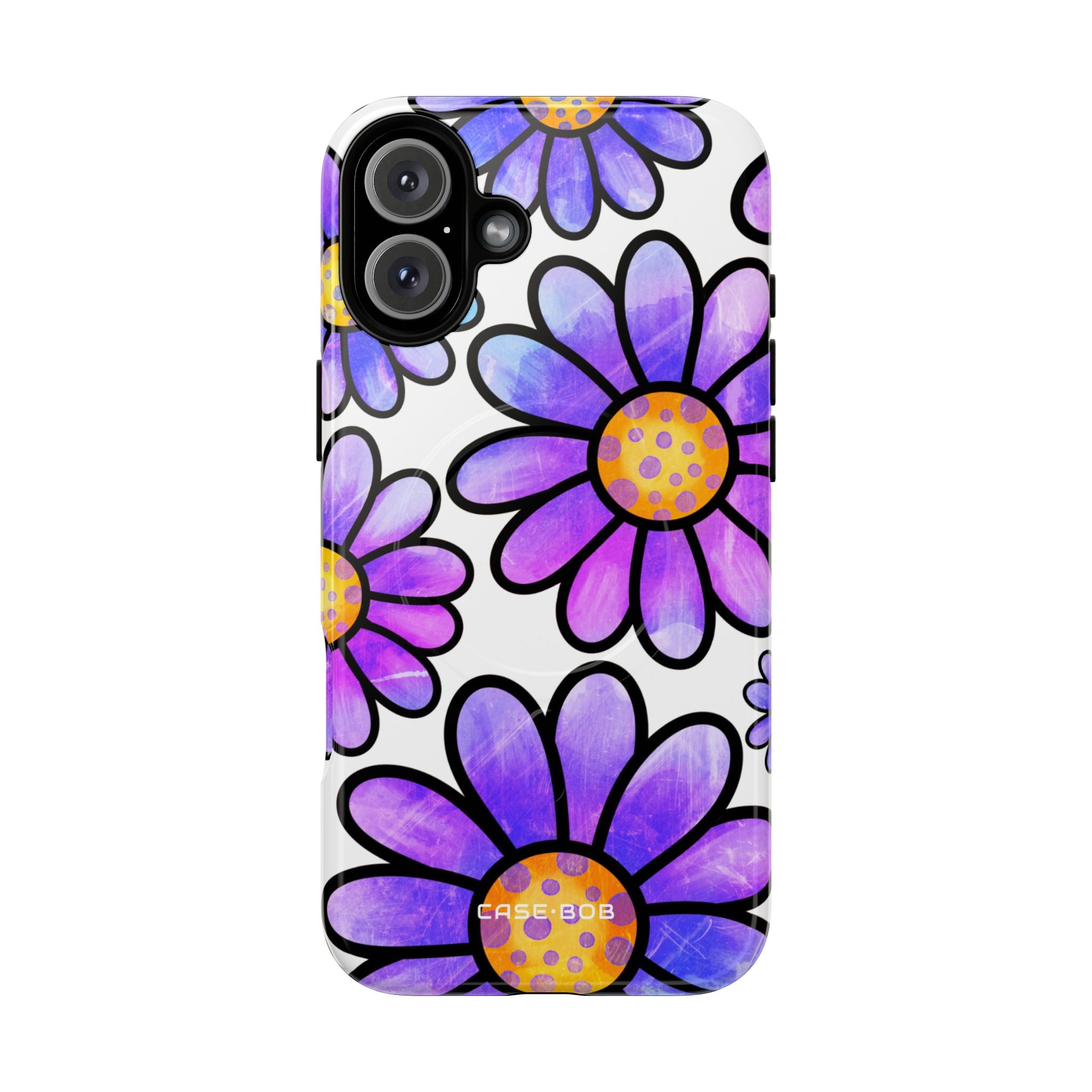 Polka Dot Blooms iPhone 16 Plus Case - Tough+