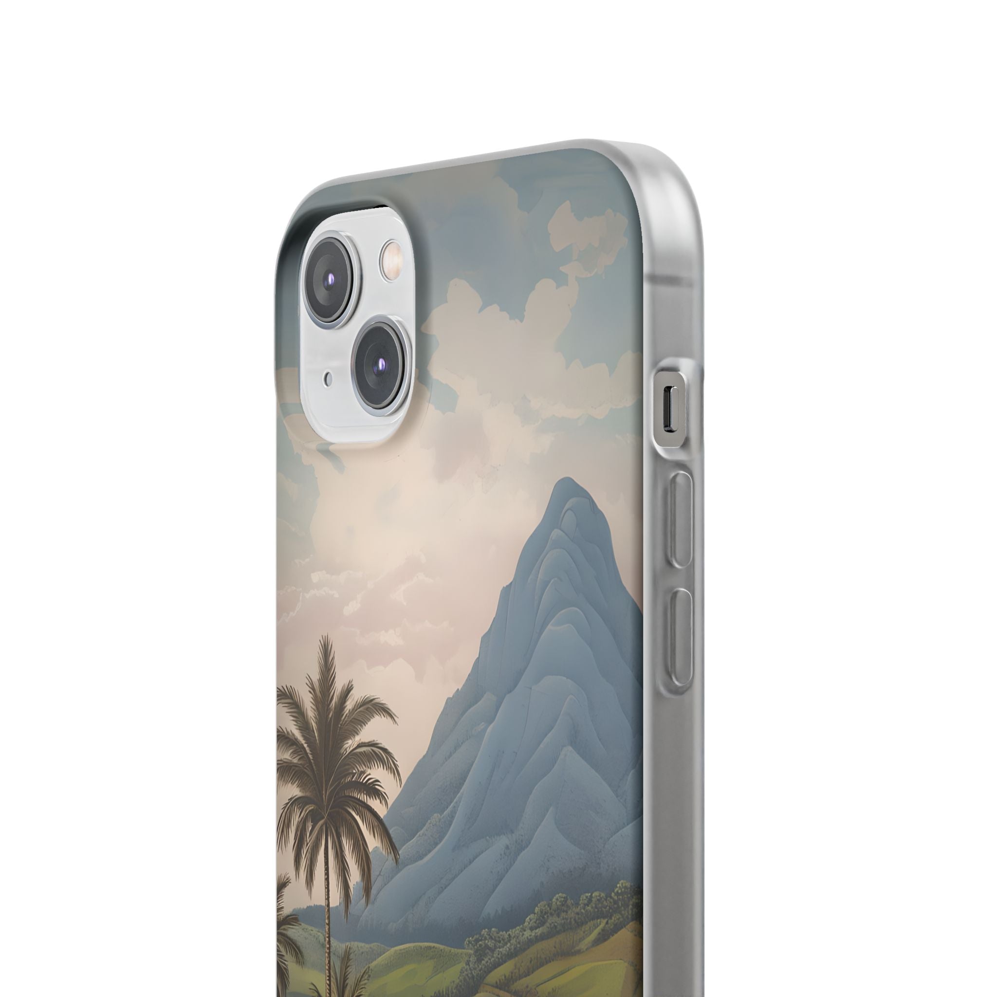 Azure Mountain Vista · Soft Custodia per iPhone