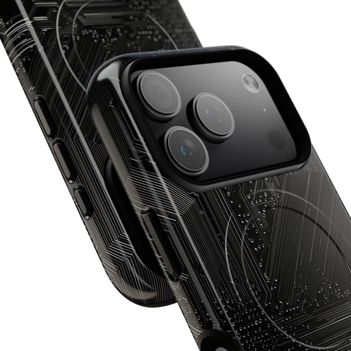 Obsidian Circuitry · Tough 2.0 Magnetic Phone Case for iPhone · Black