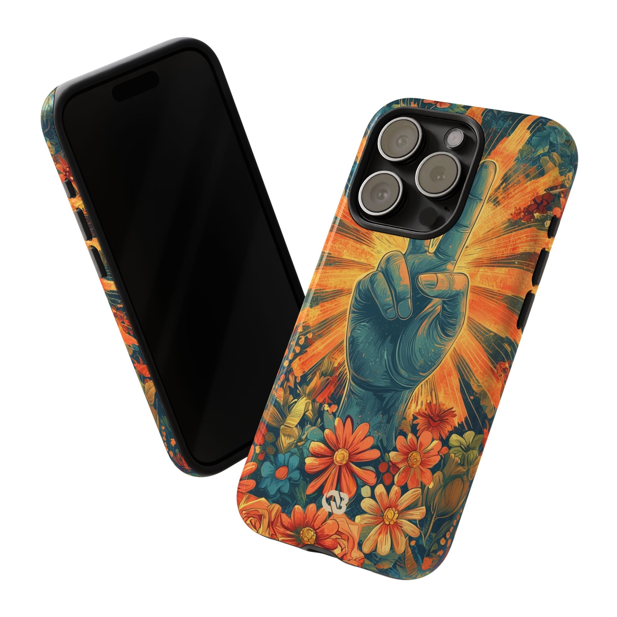 Radiant Peace Bloom · Tough Phone Case for iPhone