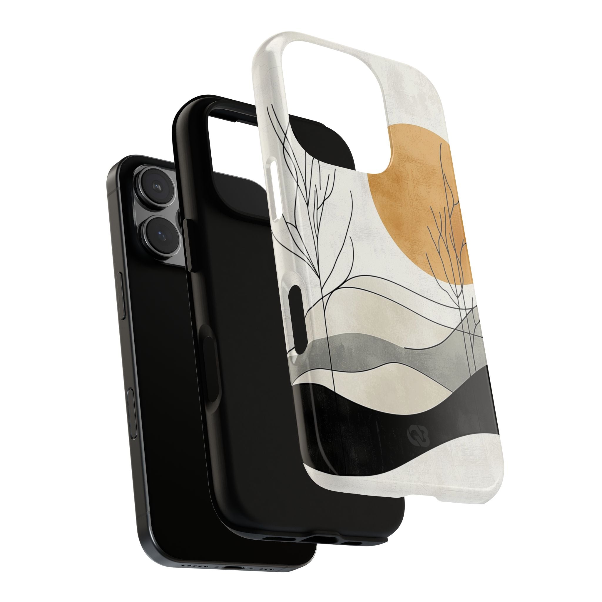 Burnt Horizon Lines · Custodia Tough per iPhone