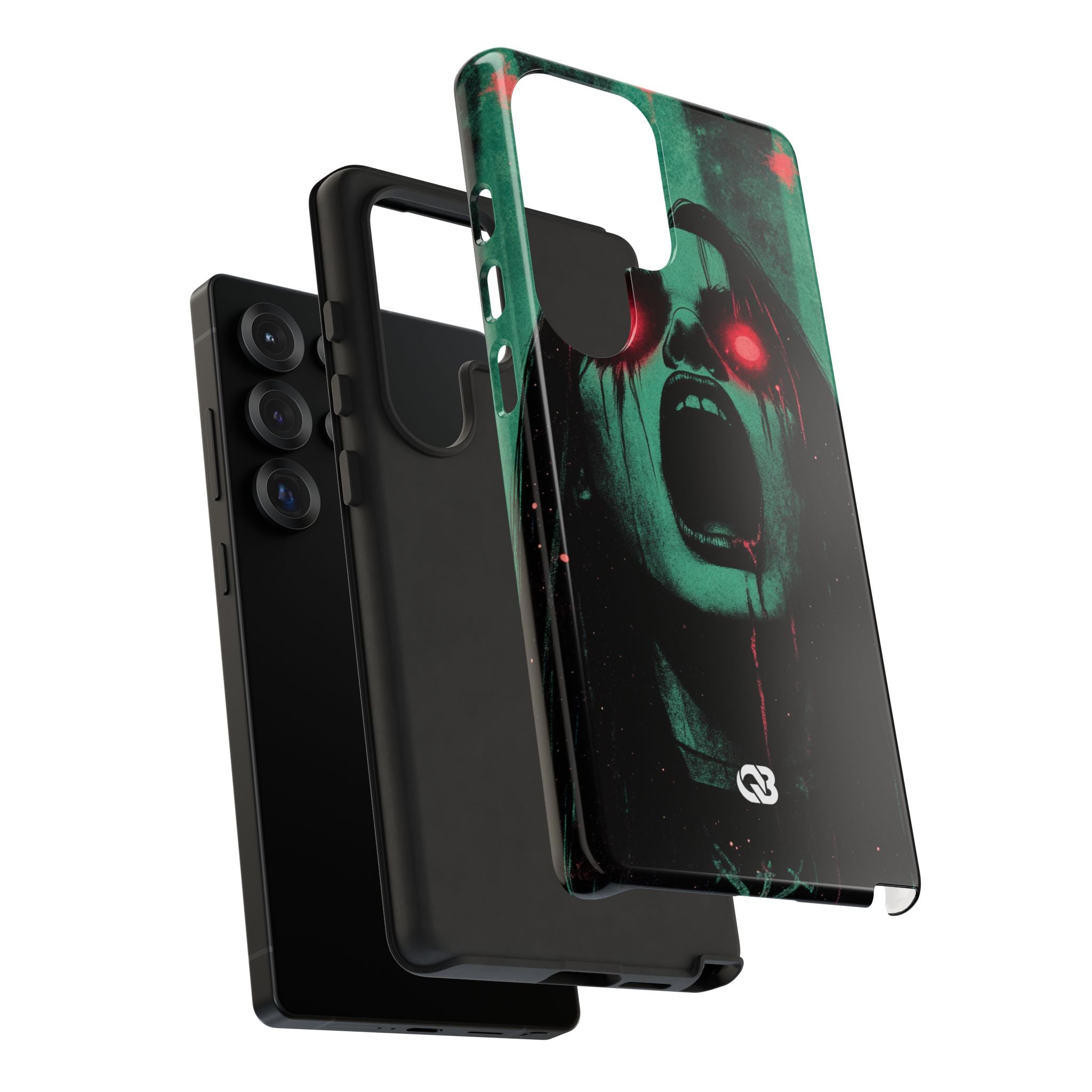 Crimson Emerald Scream · Tough Phone Case for Samsung