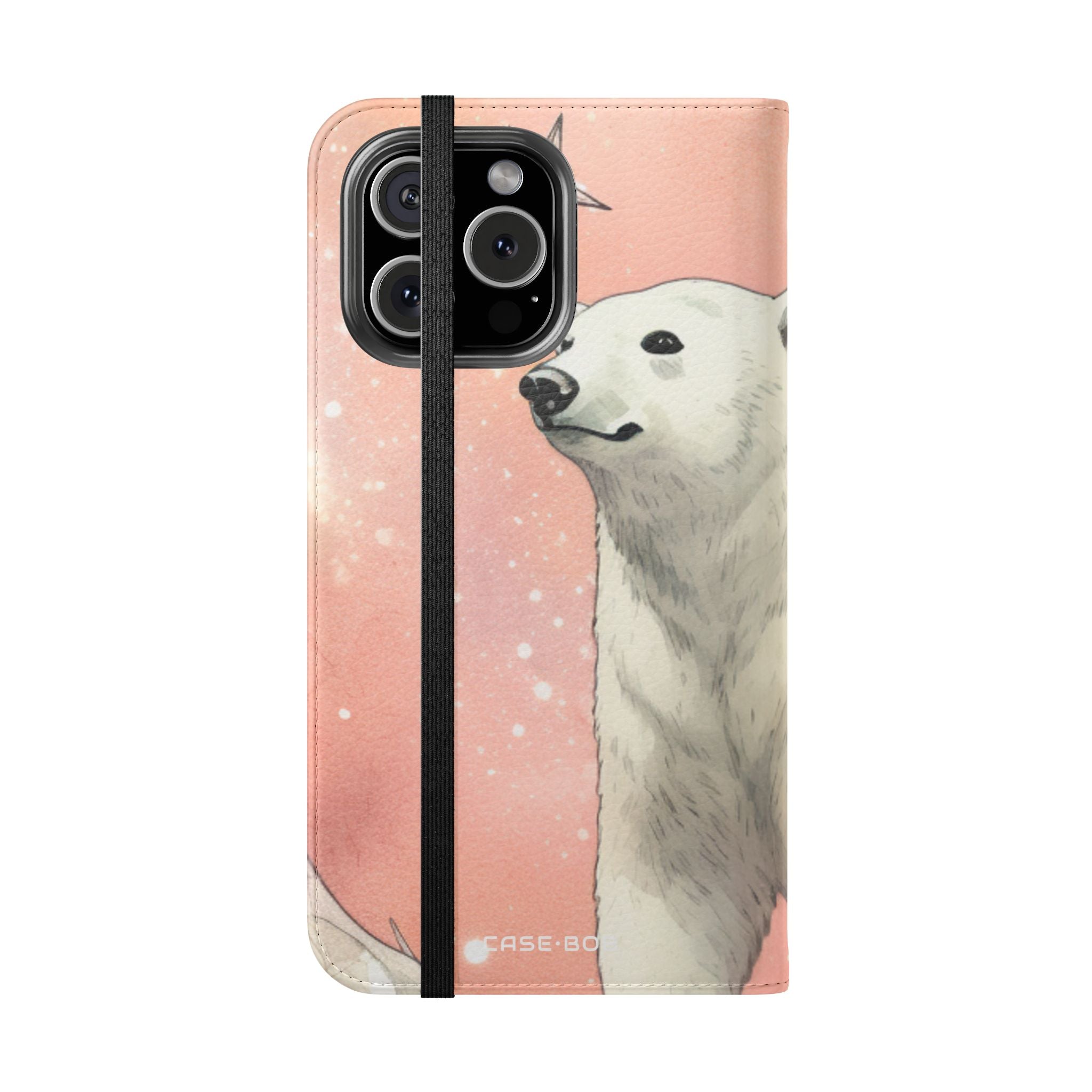 Polar Bear Nebula - iPhone 16 Max Case - Wallet