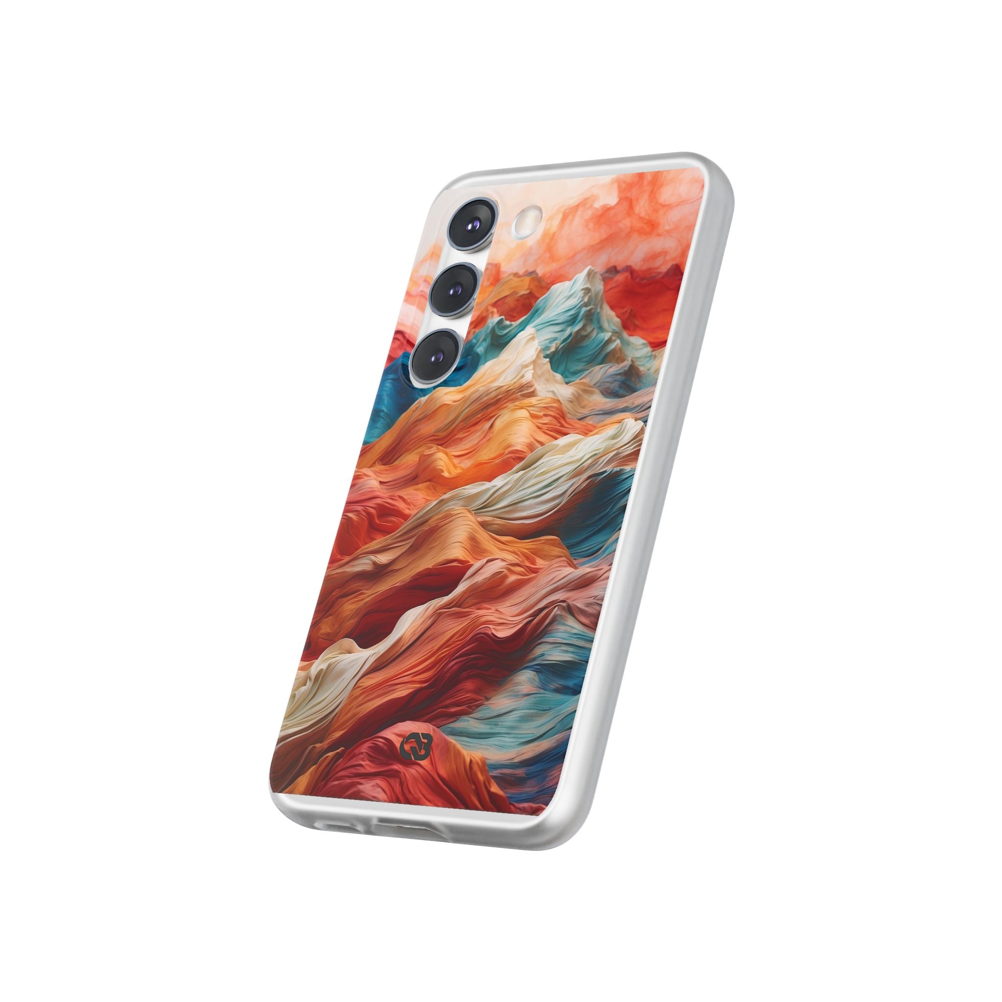 Molten Ridge Flow · Soft Phone Case for Samsung