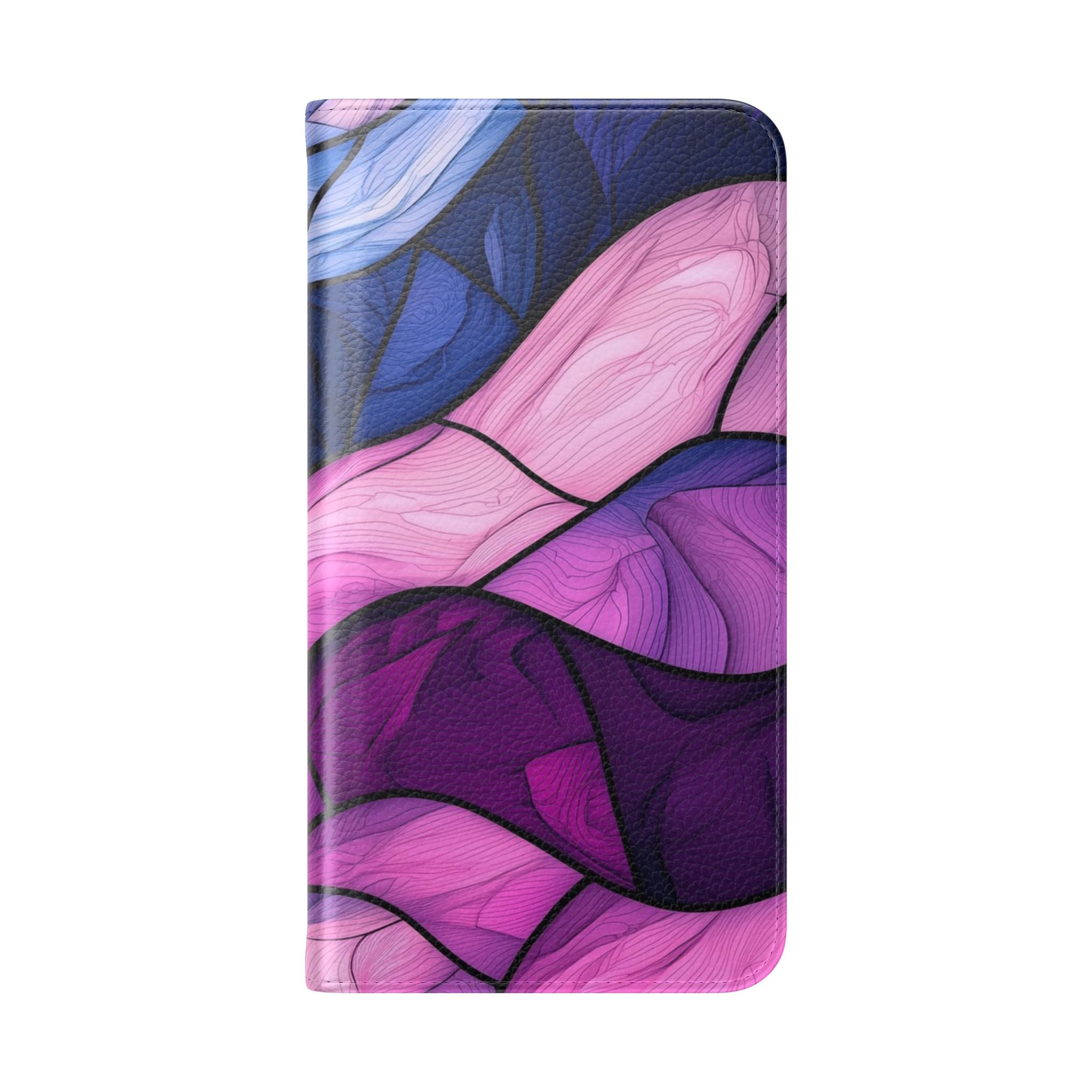 Purple Wavewood - Samsung S23+ Case - Wallet