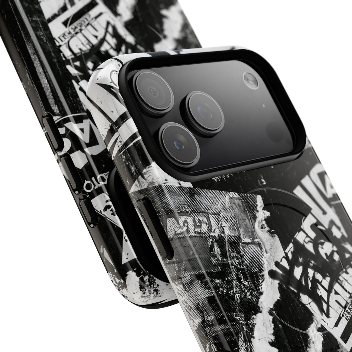 Underground Punk Collage · Tough 2.0 Magnetic Phone Case for iPhone · Black