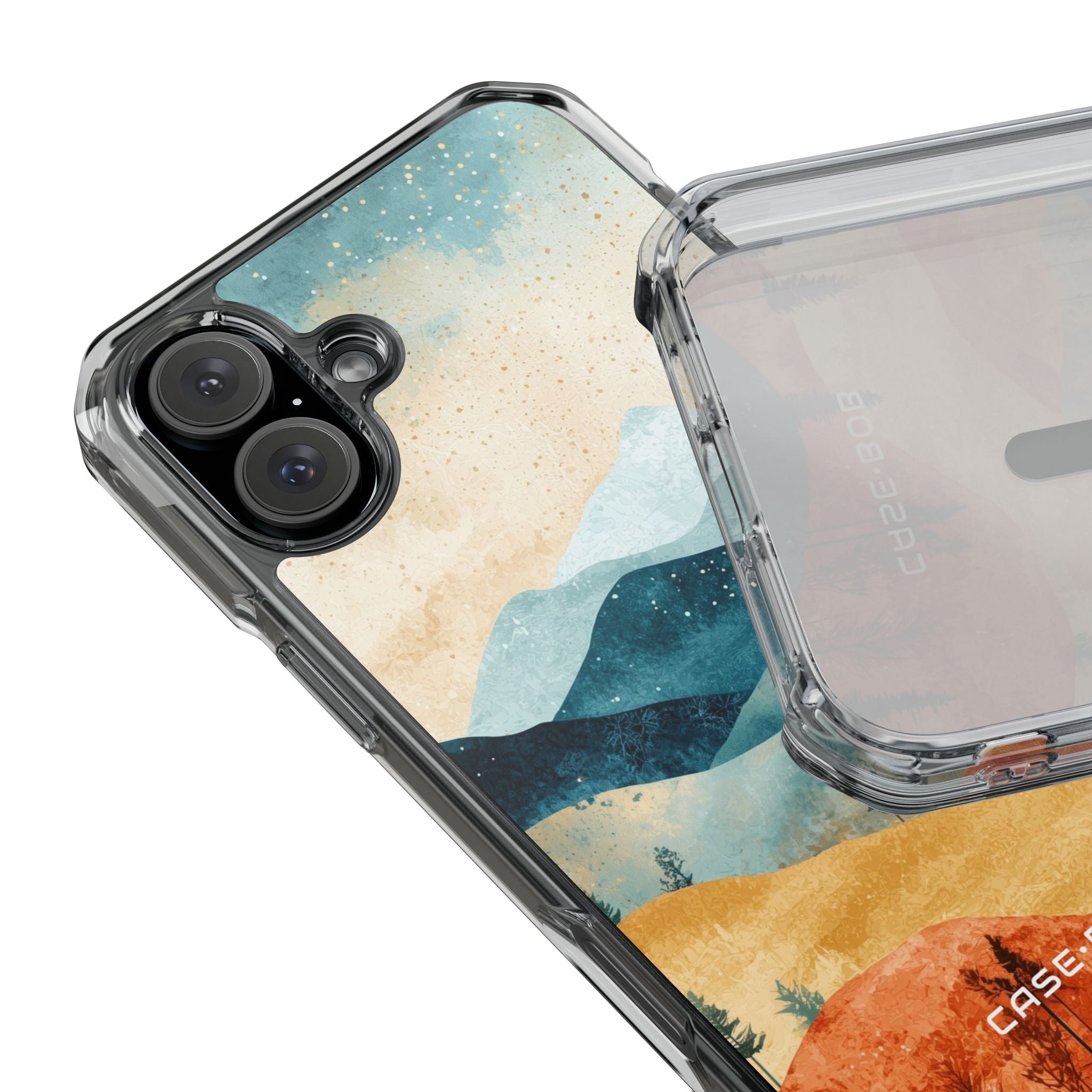 Kuunvaloiset vuoret iPhone 16 Plus -suojaus - Impact