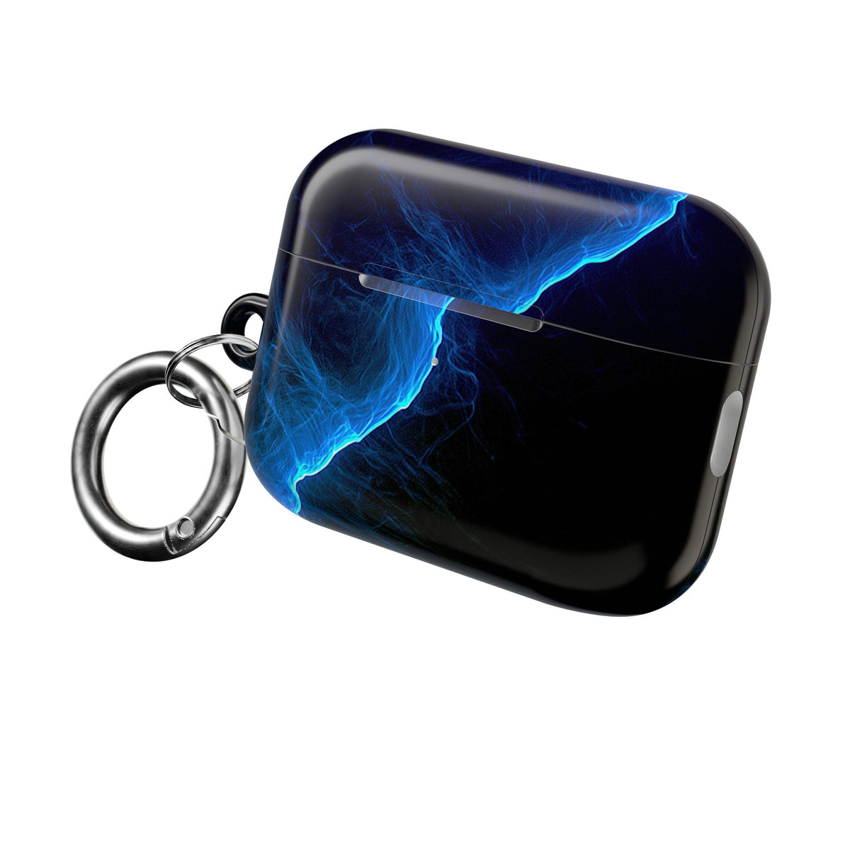 Electric Azure Drift · Hard Case for AirPods & AirPods Pro · Blue