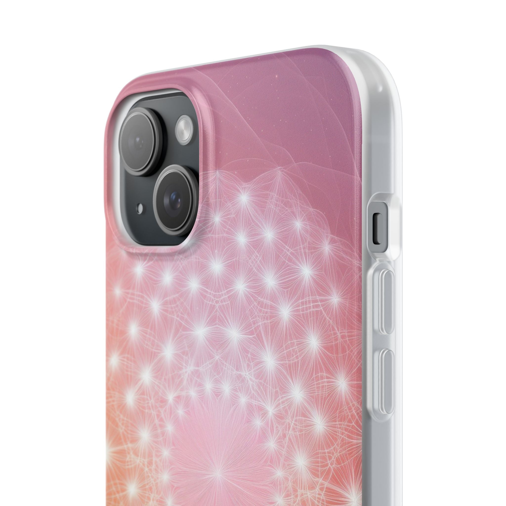 Radiant Stardust Mandala · Soft Phone Case for iPhone