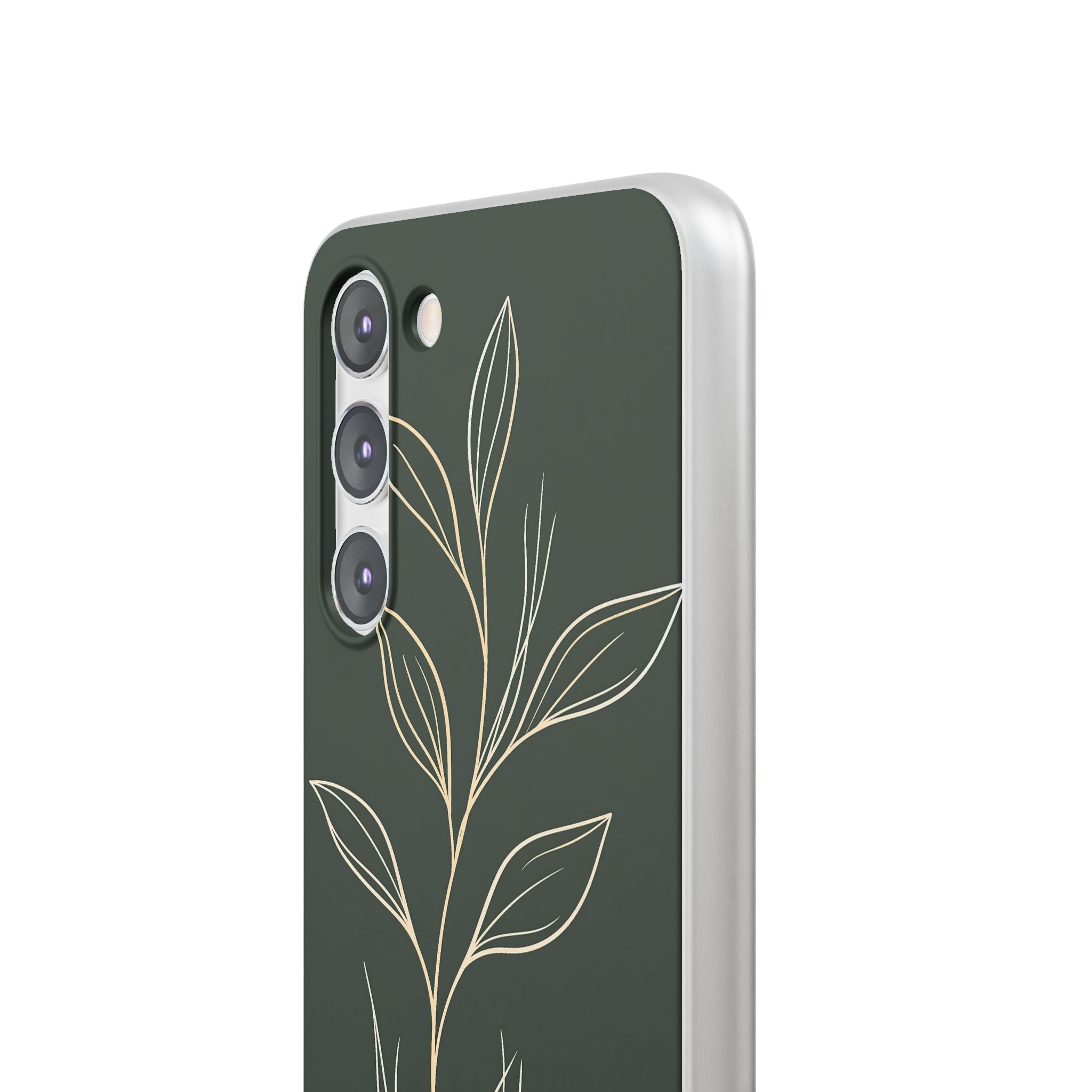 Green Lite Phone Case for Samsung - Deep Moss Willow