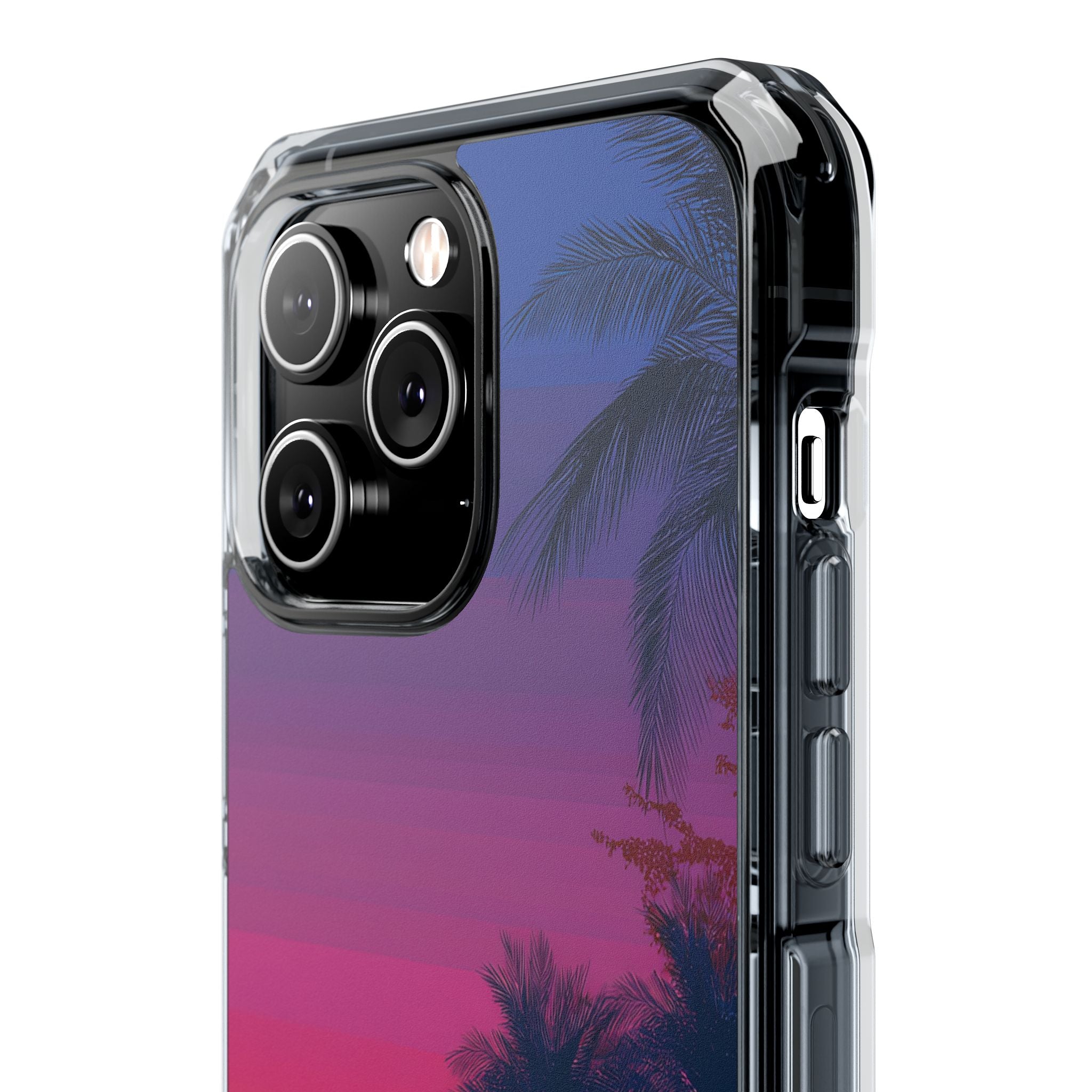 Neon Horizon Palms · Impact Phone Case for iPhone · Magsafe
