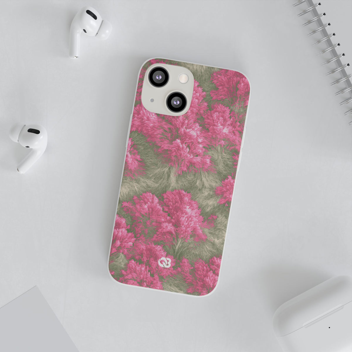 Digital Blossom · Lite Phone Case for iPhone · Pink