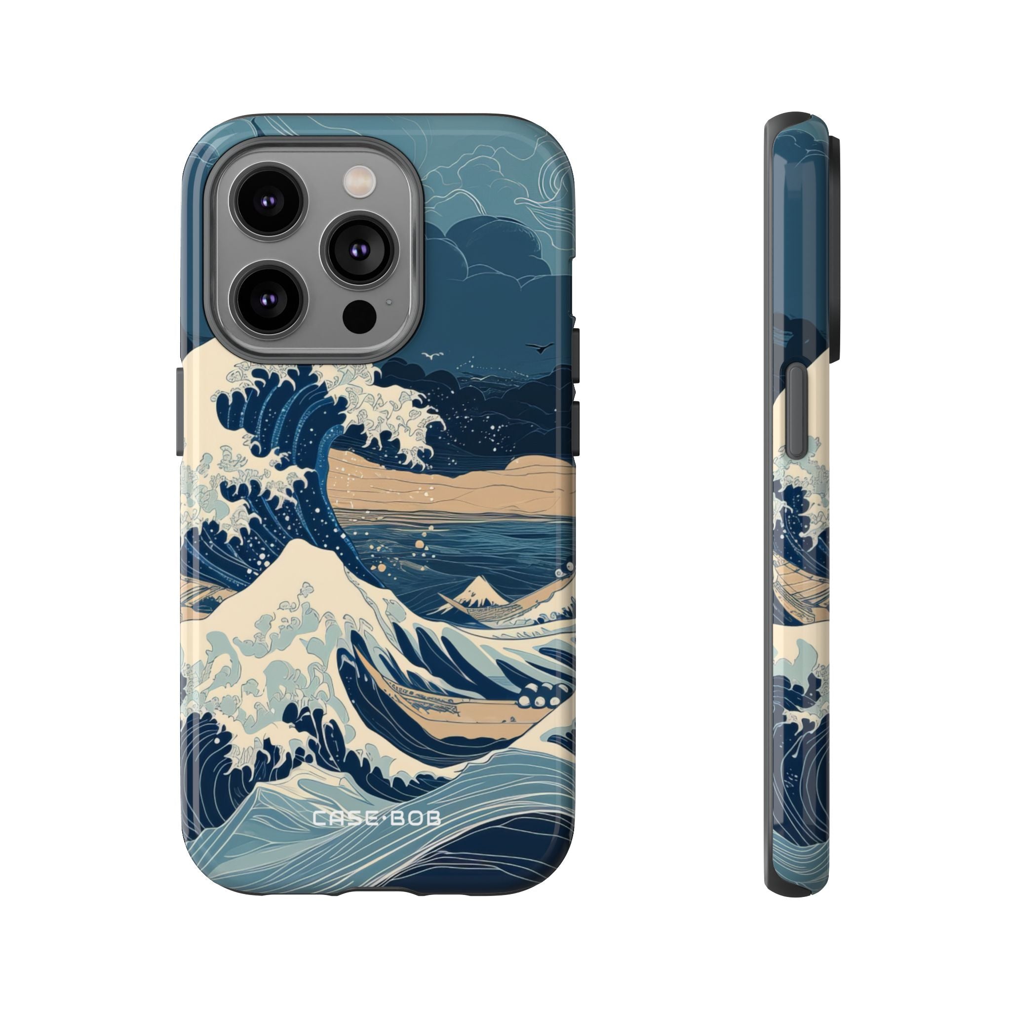 Cresting Blue Wave iPhone 14 Pro Case - Tough