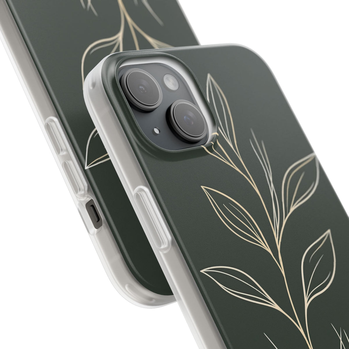 Minimal Botanical Stem · Lite Phone Case for iPhone · Green