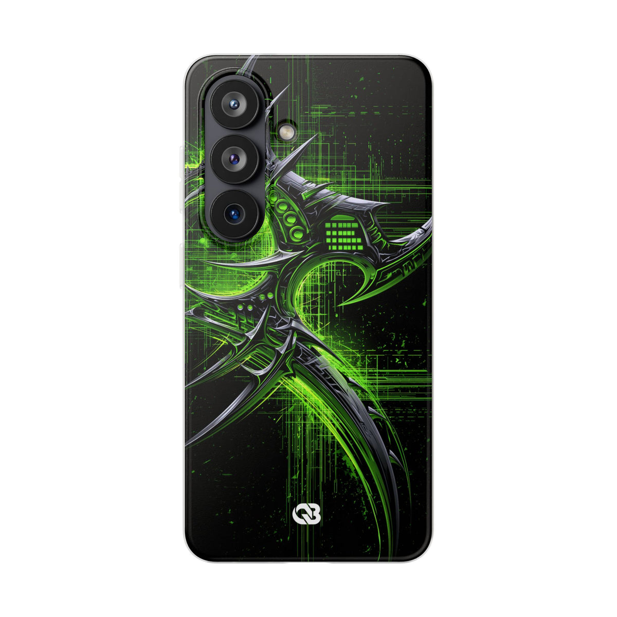 Cyber Sigil Grid · Lite Phone Case for Samsung · Green