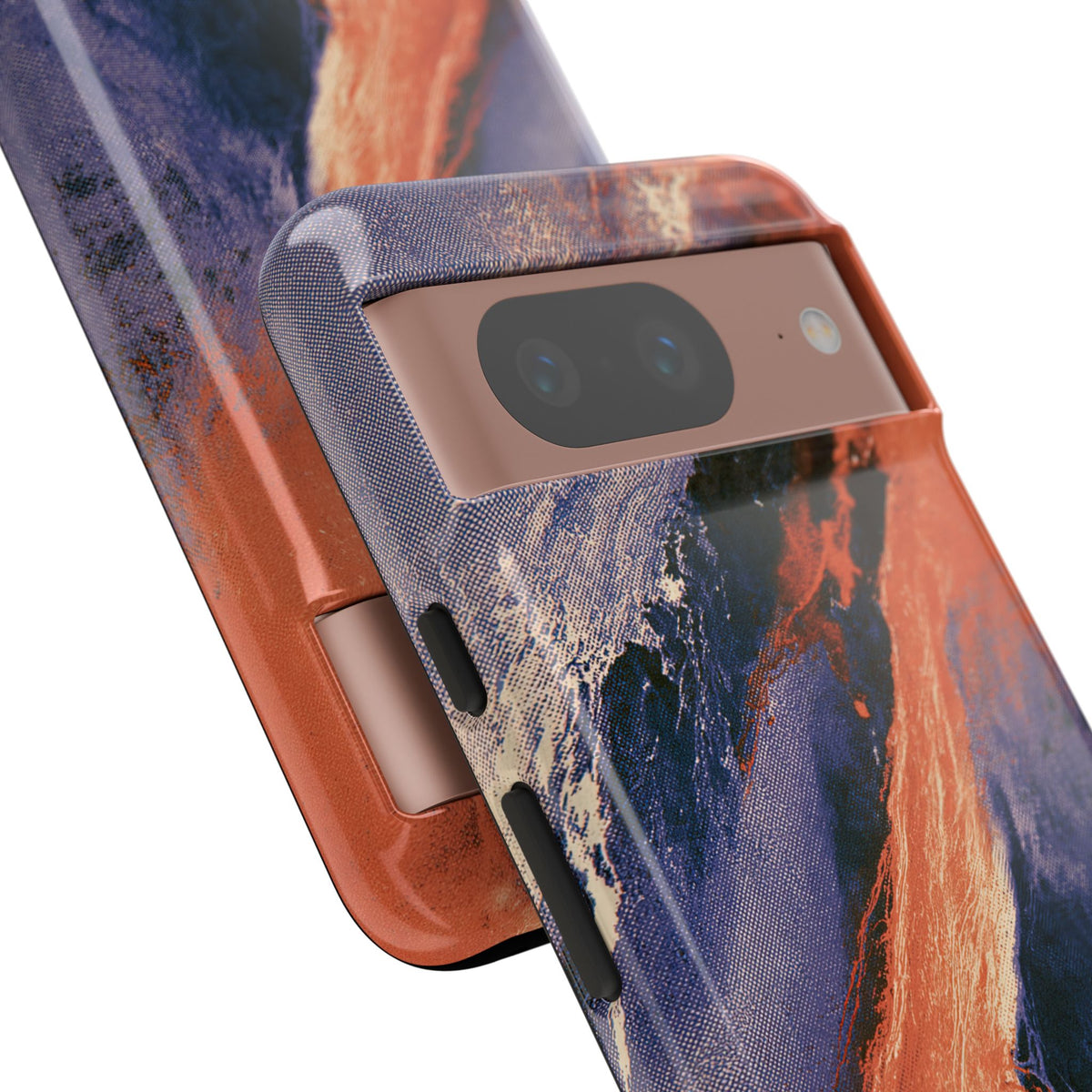 Solar Aura Drift · Tough Phone Case for Pixel · Orange