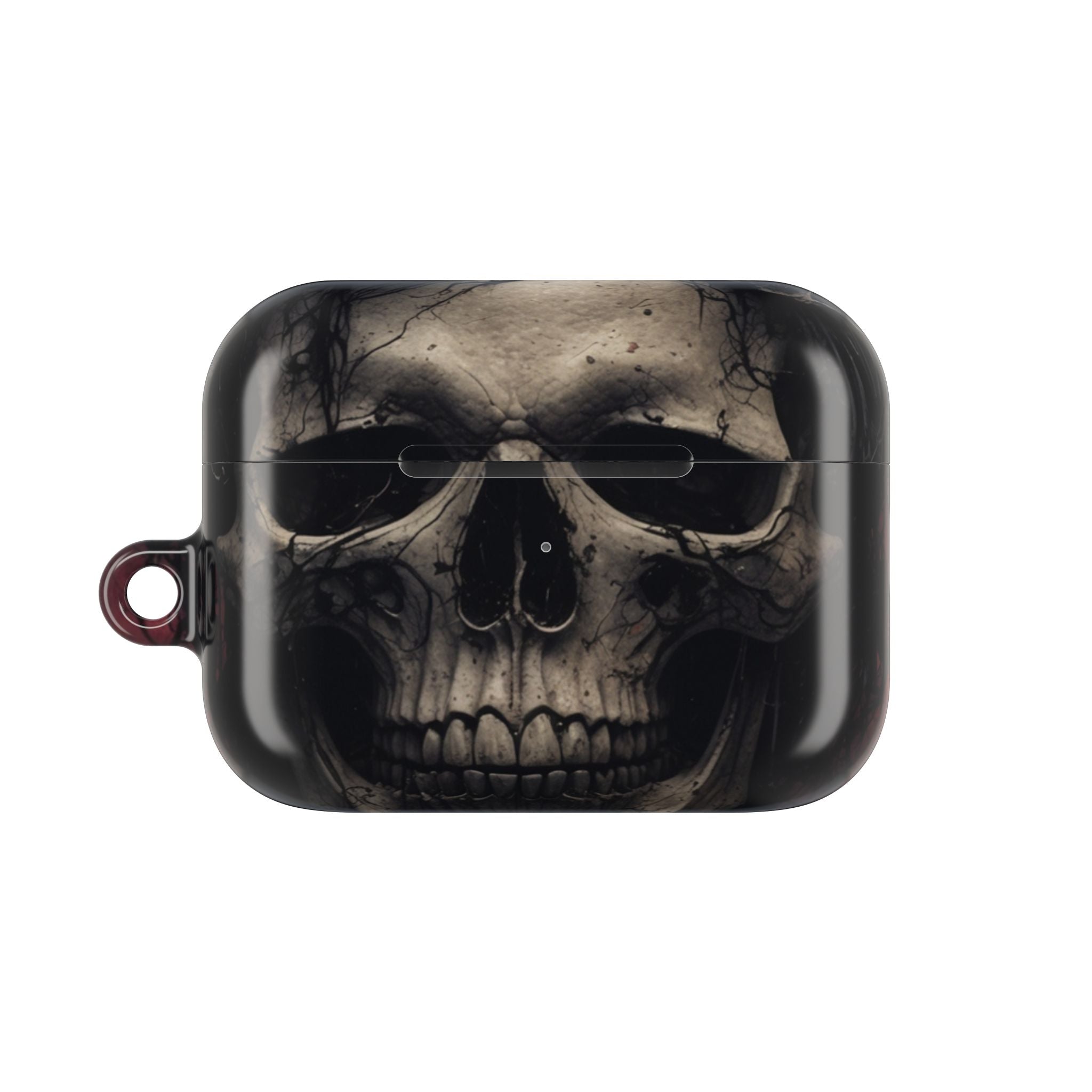 Winged Skull Rose - AirPods Case
