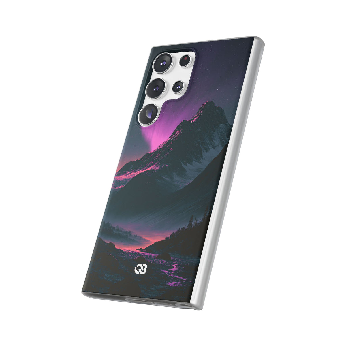 Arctic Aurora Summit · Lite Phone Case for Samsung · Black