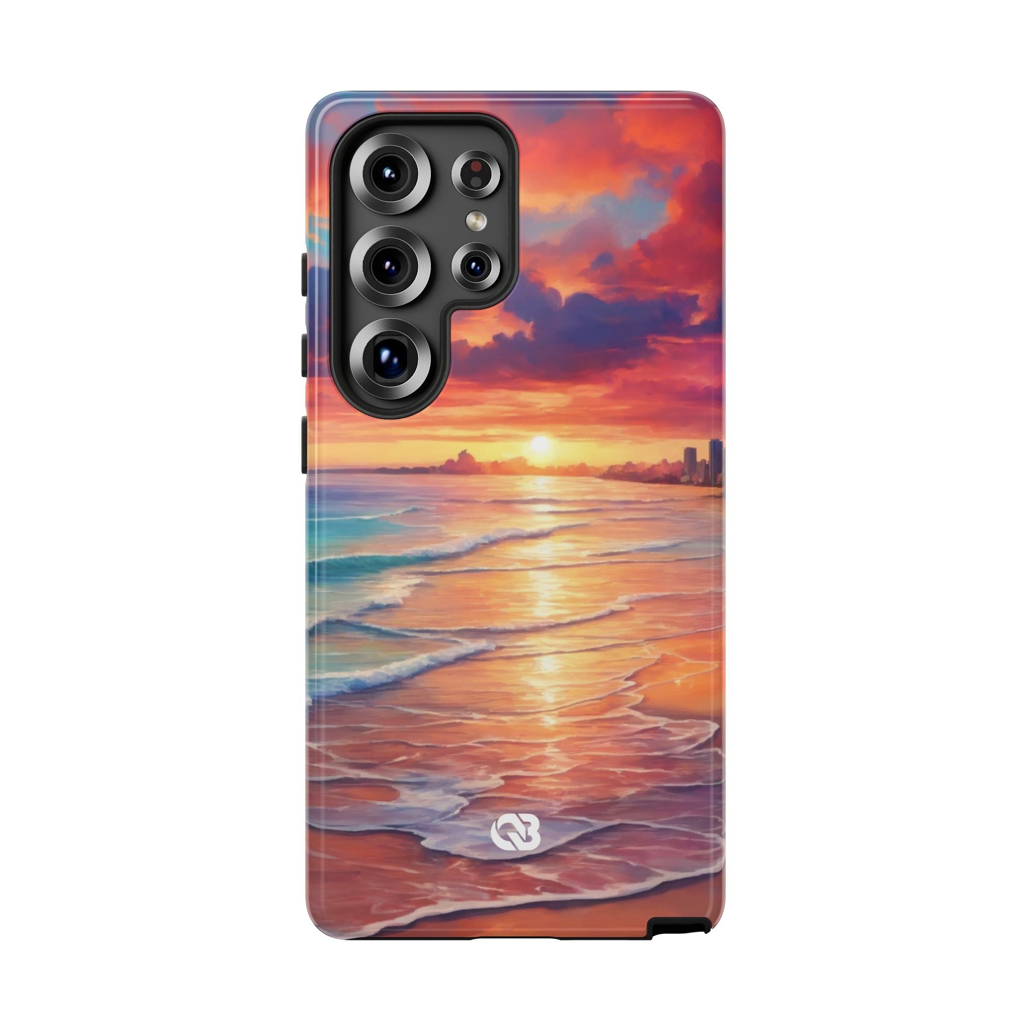 Crimson Shore Horizon · Tough Phone Case for Samsung