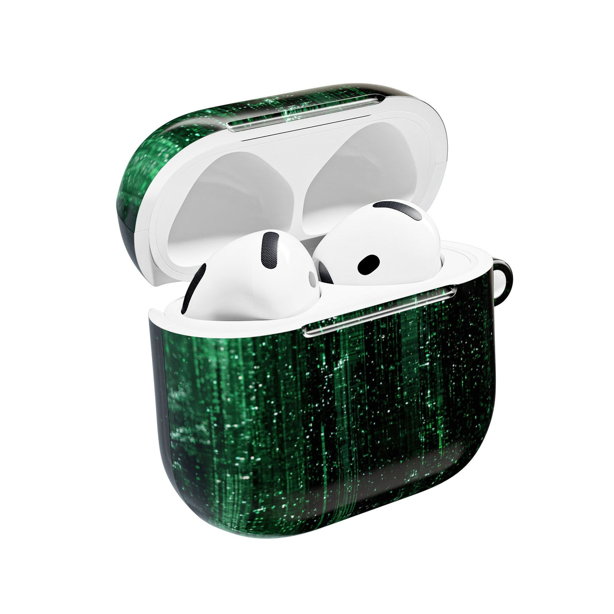 Emerald Void · Hard Case for AirPods & AirPods Pro · Green