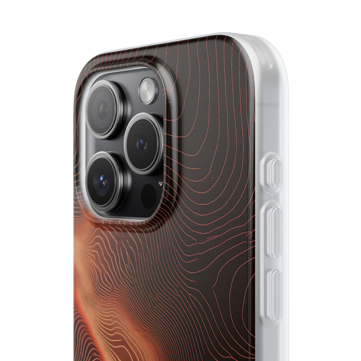 Caldera Ridge · Lite Phone Case for iPhone · Orange