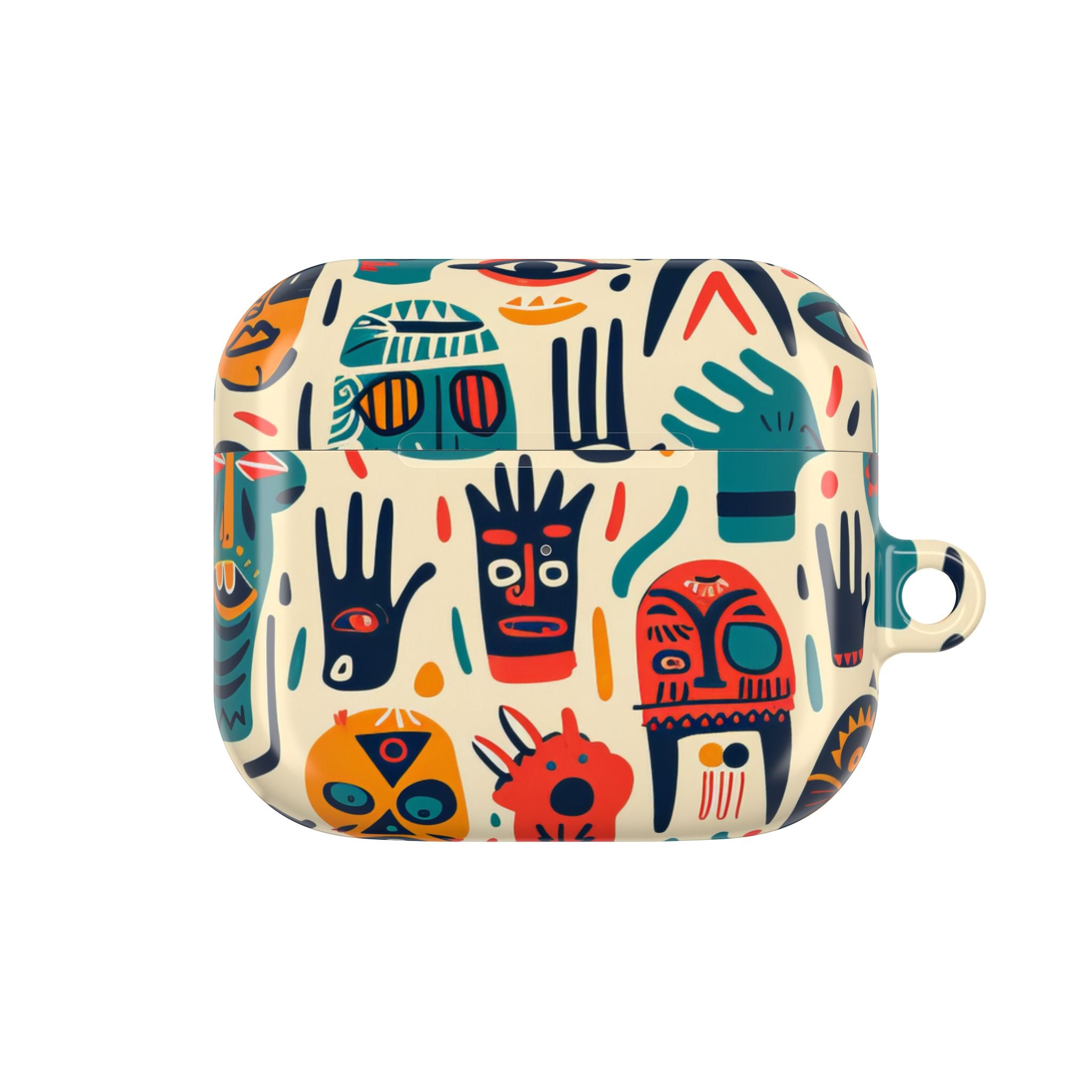 Tribal Faces - AirPods Case