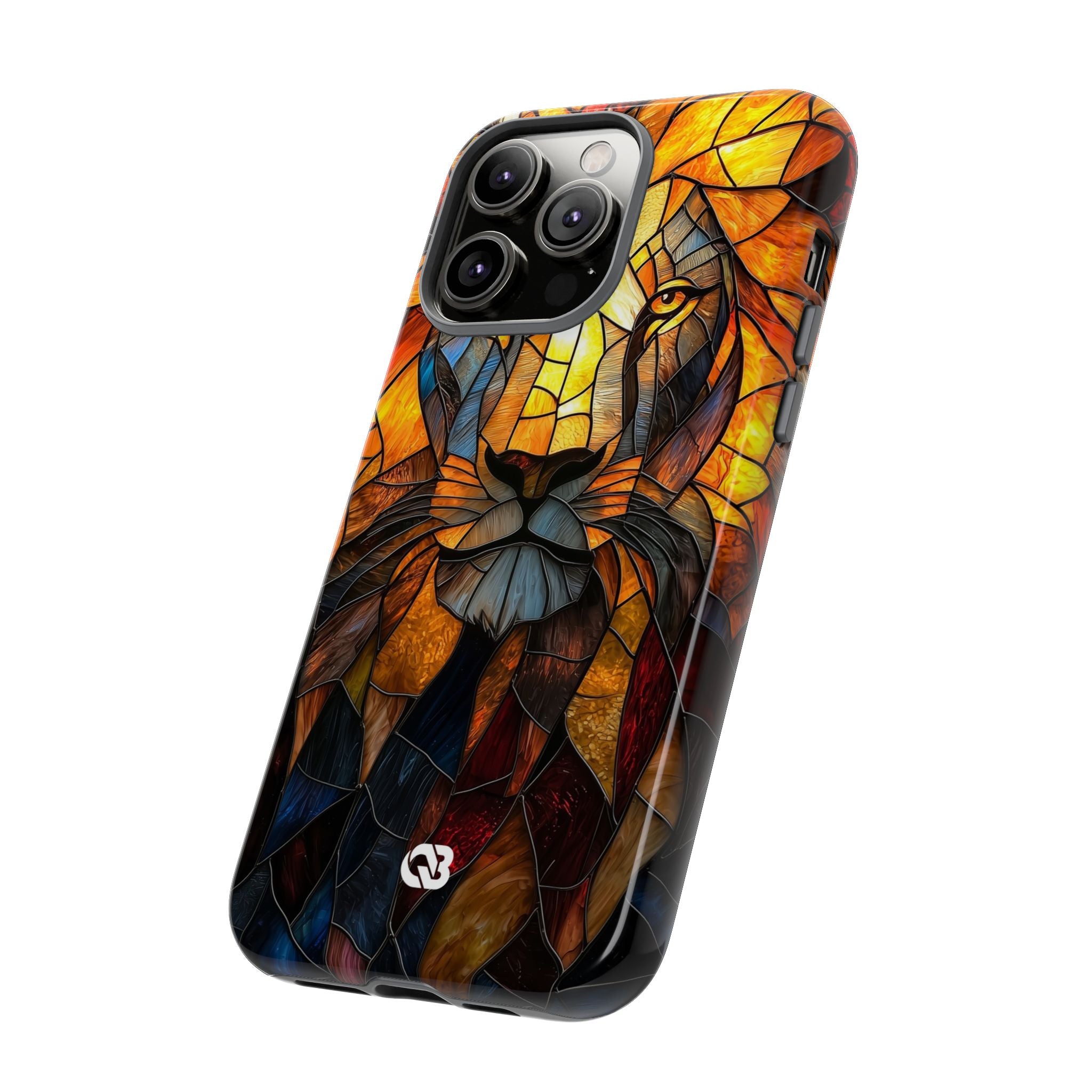 Amber Glass Lion · Tough Phone Case for iPhone