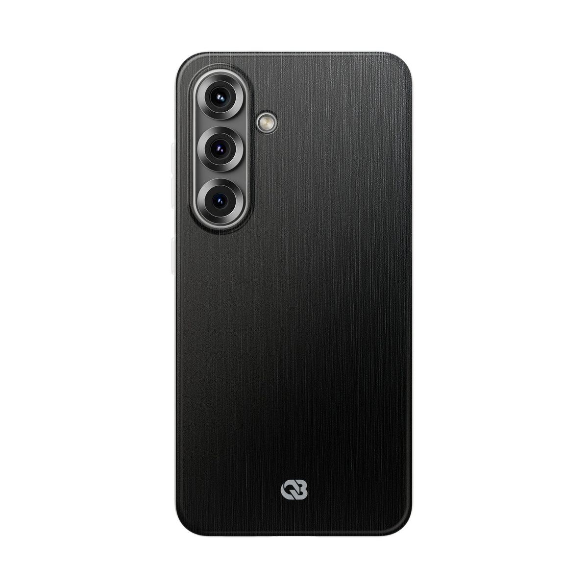 Obsidian Brushed Steel · Lite Phone Case for Samsung · Black