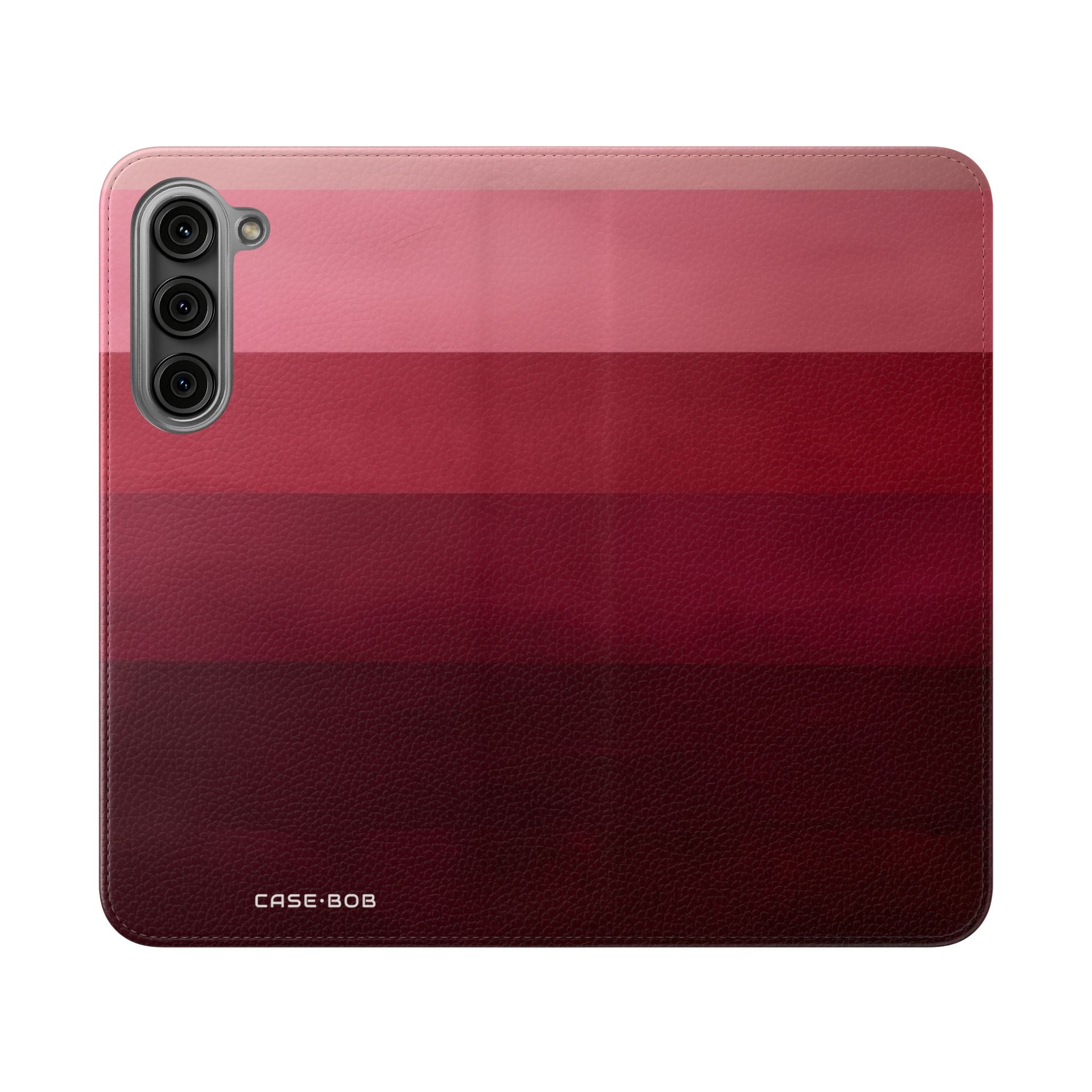Blushing Stripes - Samsung S23+ Case - Portemonnee