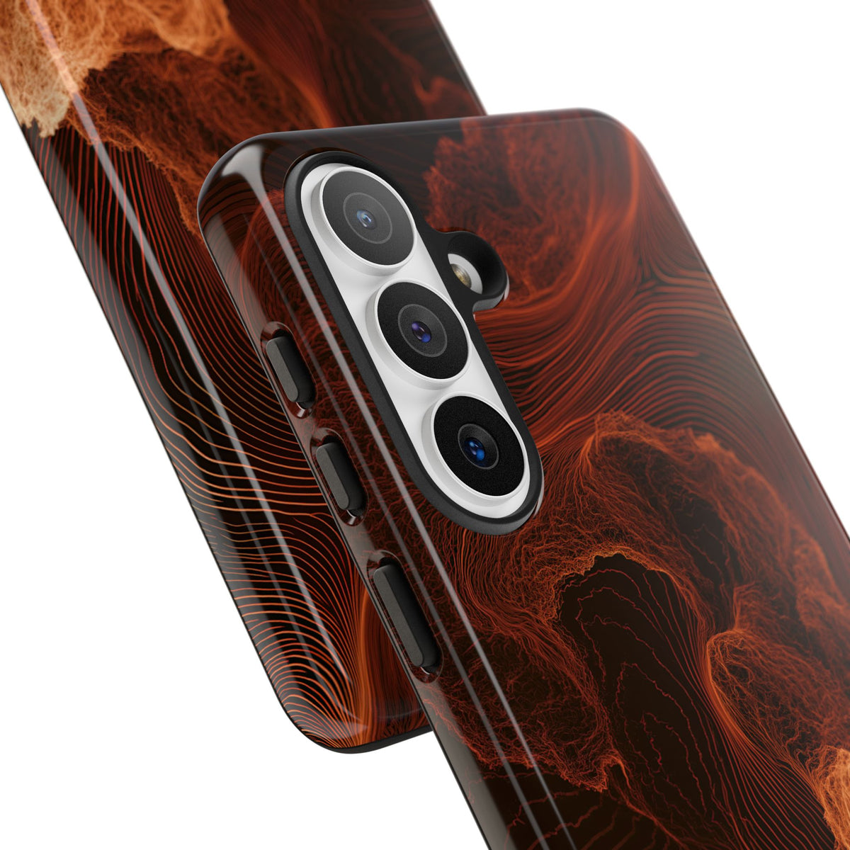 Amber Filament · Tough Phone Case for Samsung · Orange