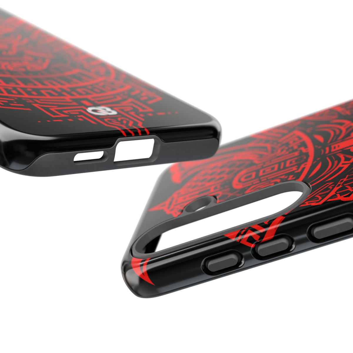 Crimson Kabuto · Tough Phone Case for Samsung · Red