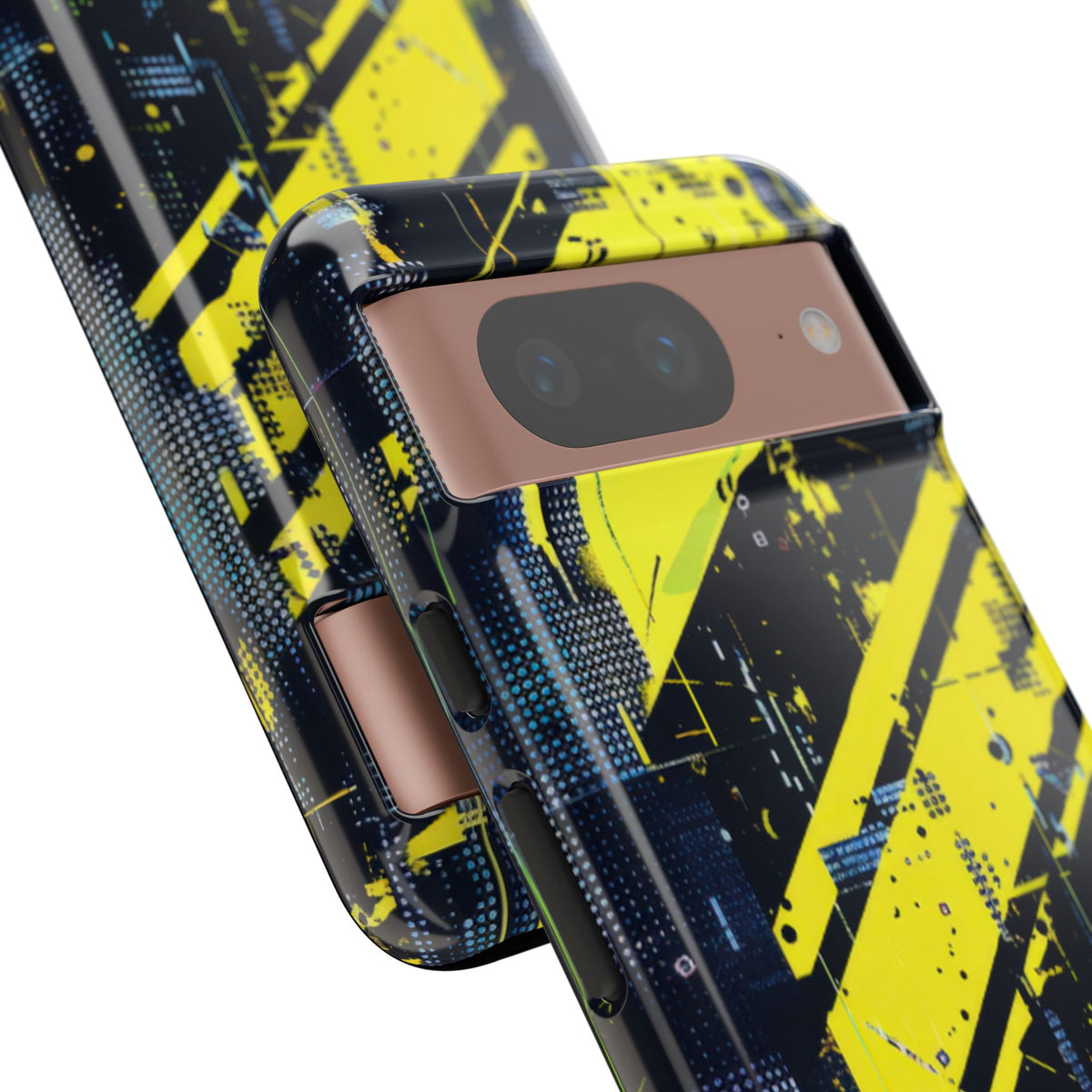 Acid Hazard · Tough Phone Case for Pixel · Yellow