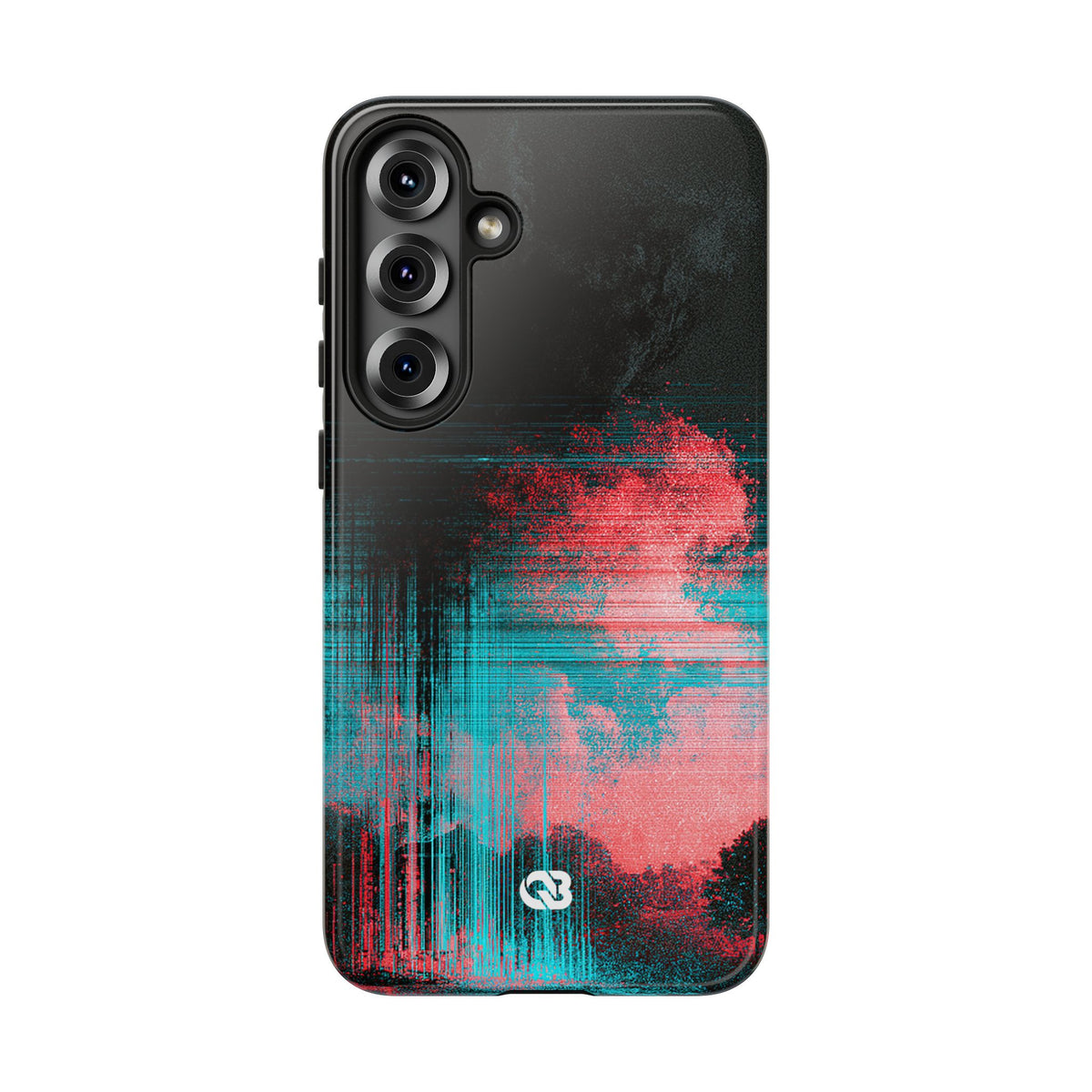 Digital Signal Drift · Tough Phone Case for Samsung · Black