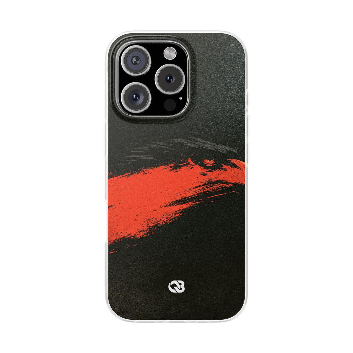 Crimson Raptor Noir · Lite Phone Case for iPhone · Black