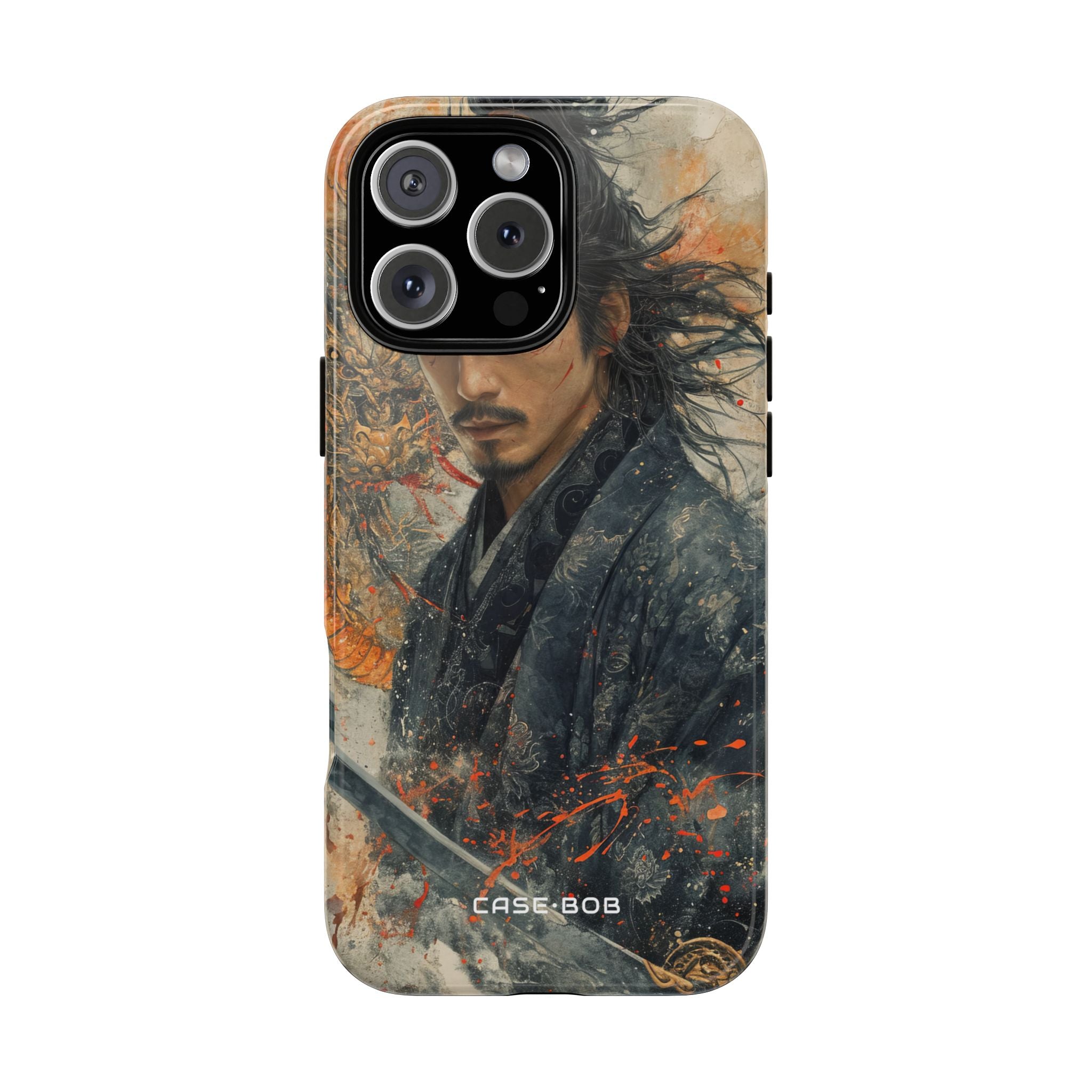 Dragonblade Krieger iPhone 16 Pro Max Case - Tough