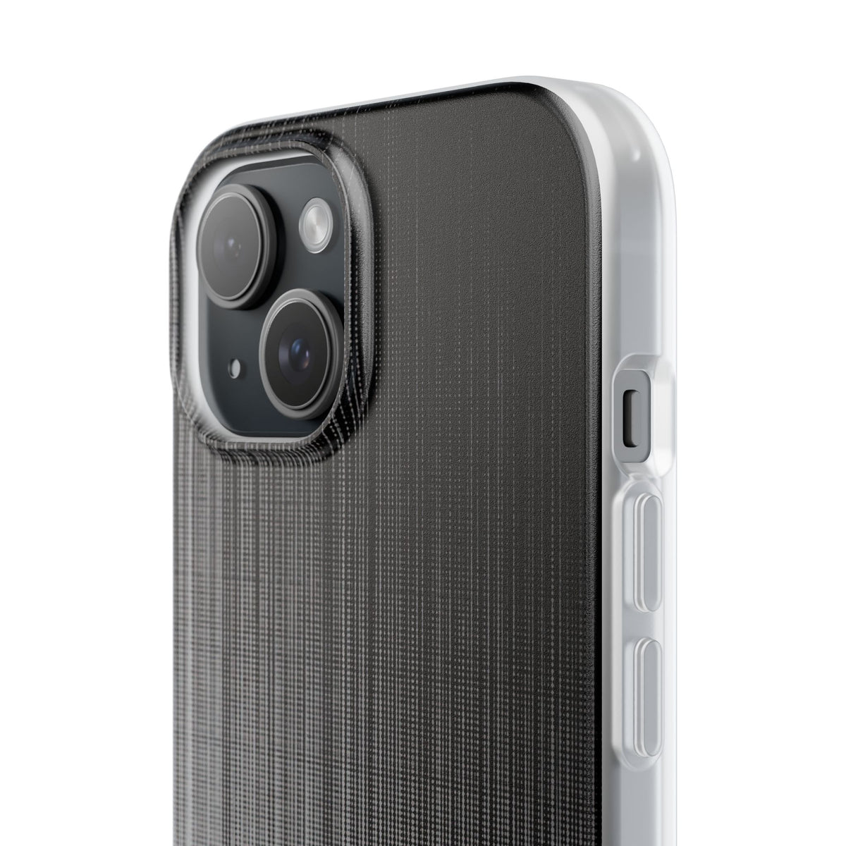 Grey Lite Phone Case for iPhone - Static Vertical Dither