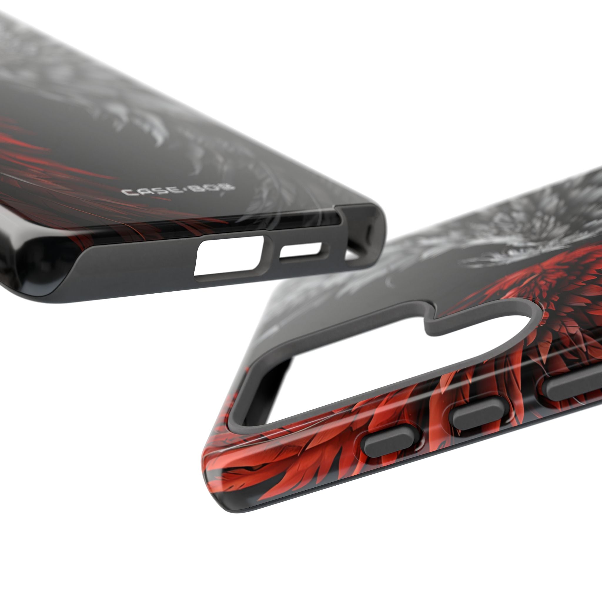 Crimson White Wings Samsung S25 Ultra Case - Tough