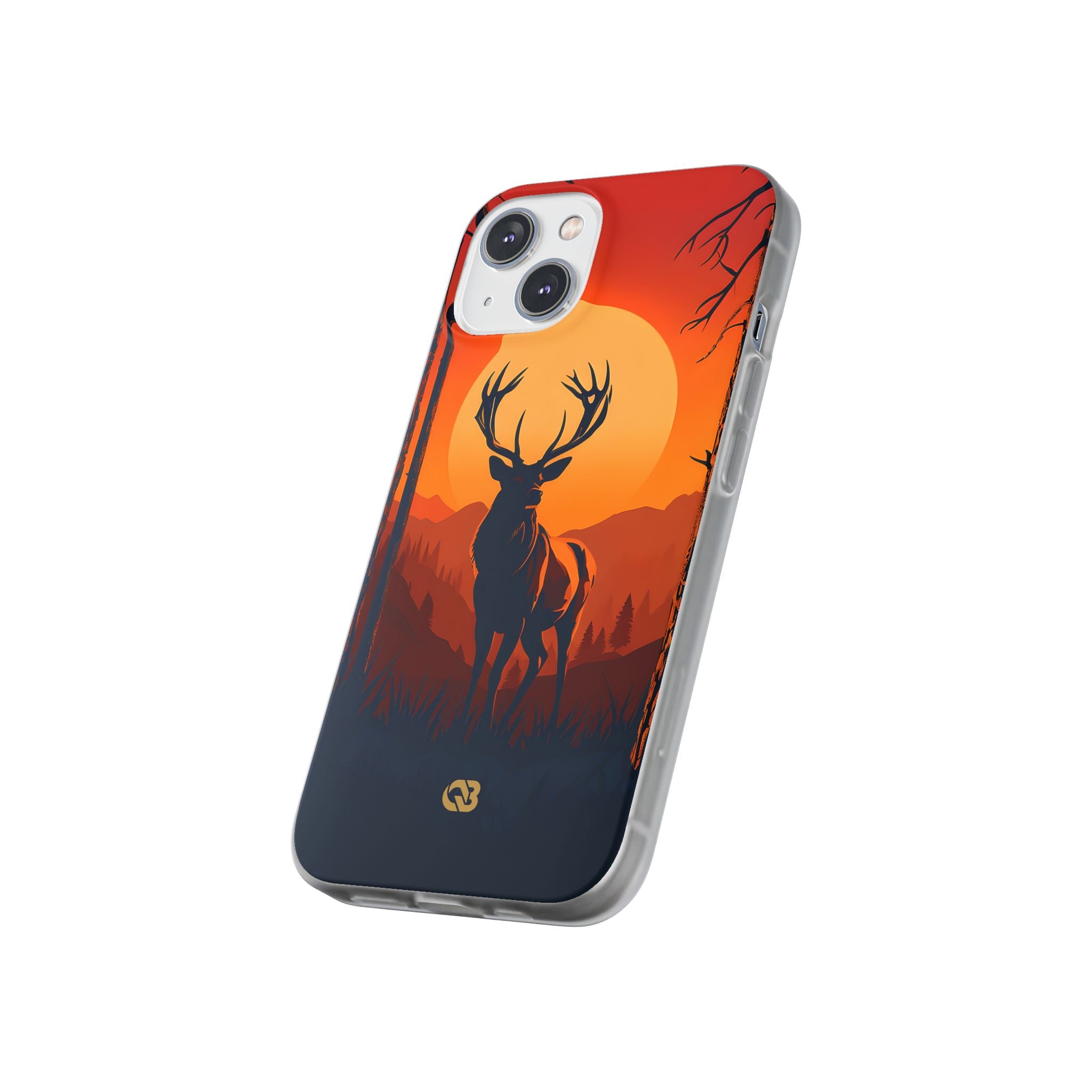 Amber Ridge Stag · Soft Phone Case for iPhone