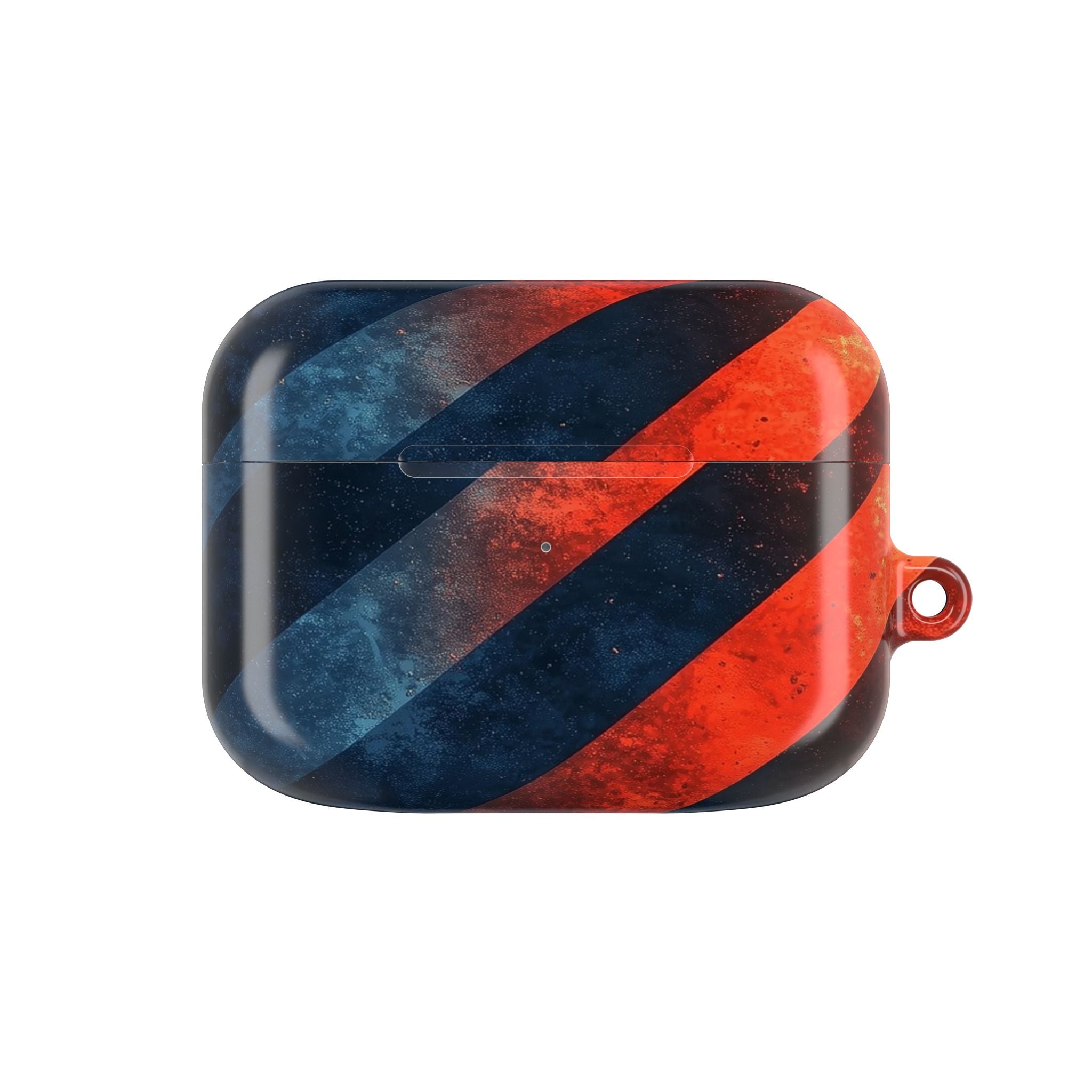 Diagonal Stripes Blaze - AirPods Case