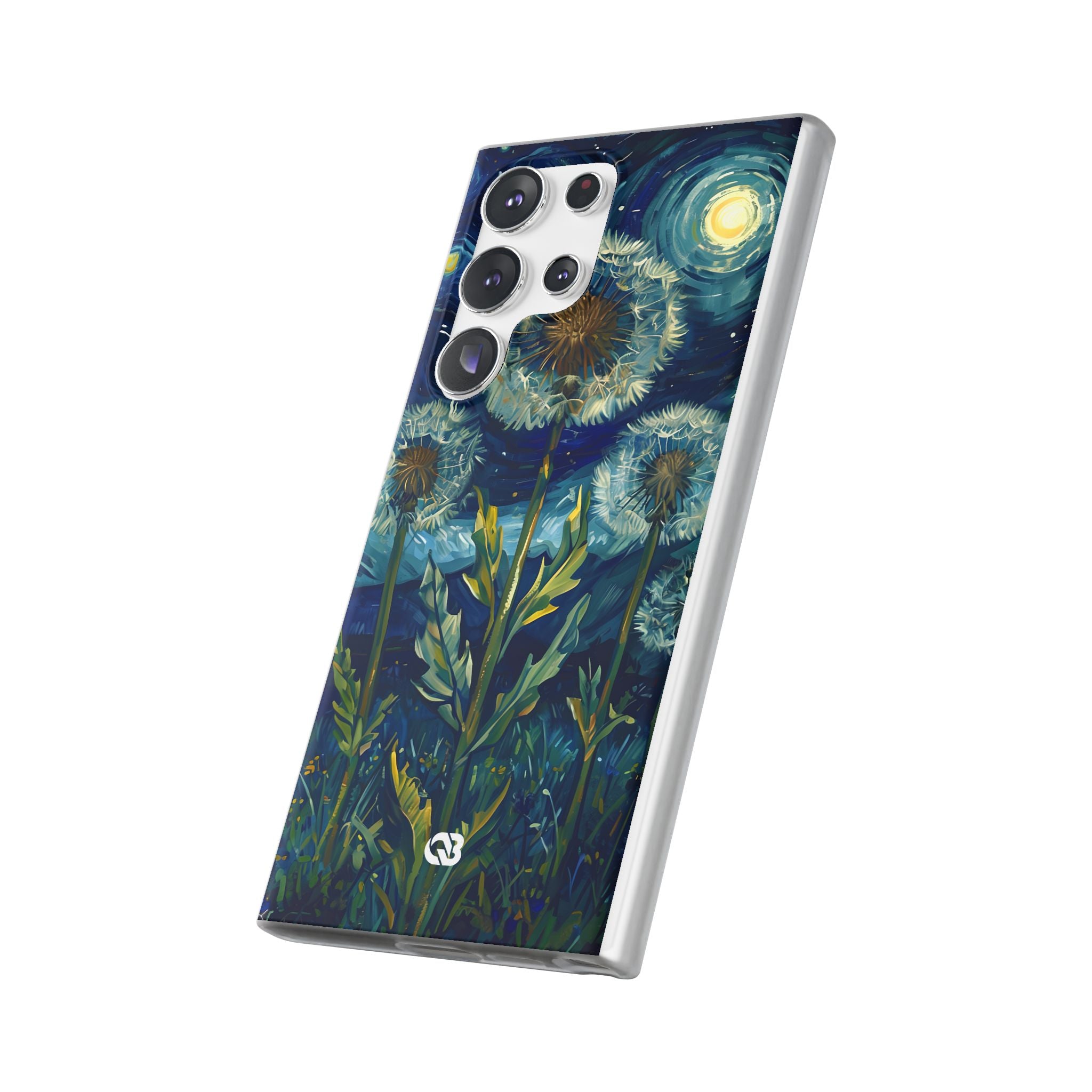 Starry Dandelion Swirl · Soft Phone Case for Samsung