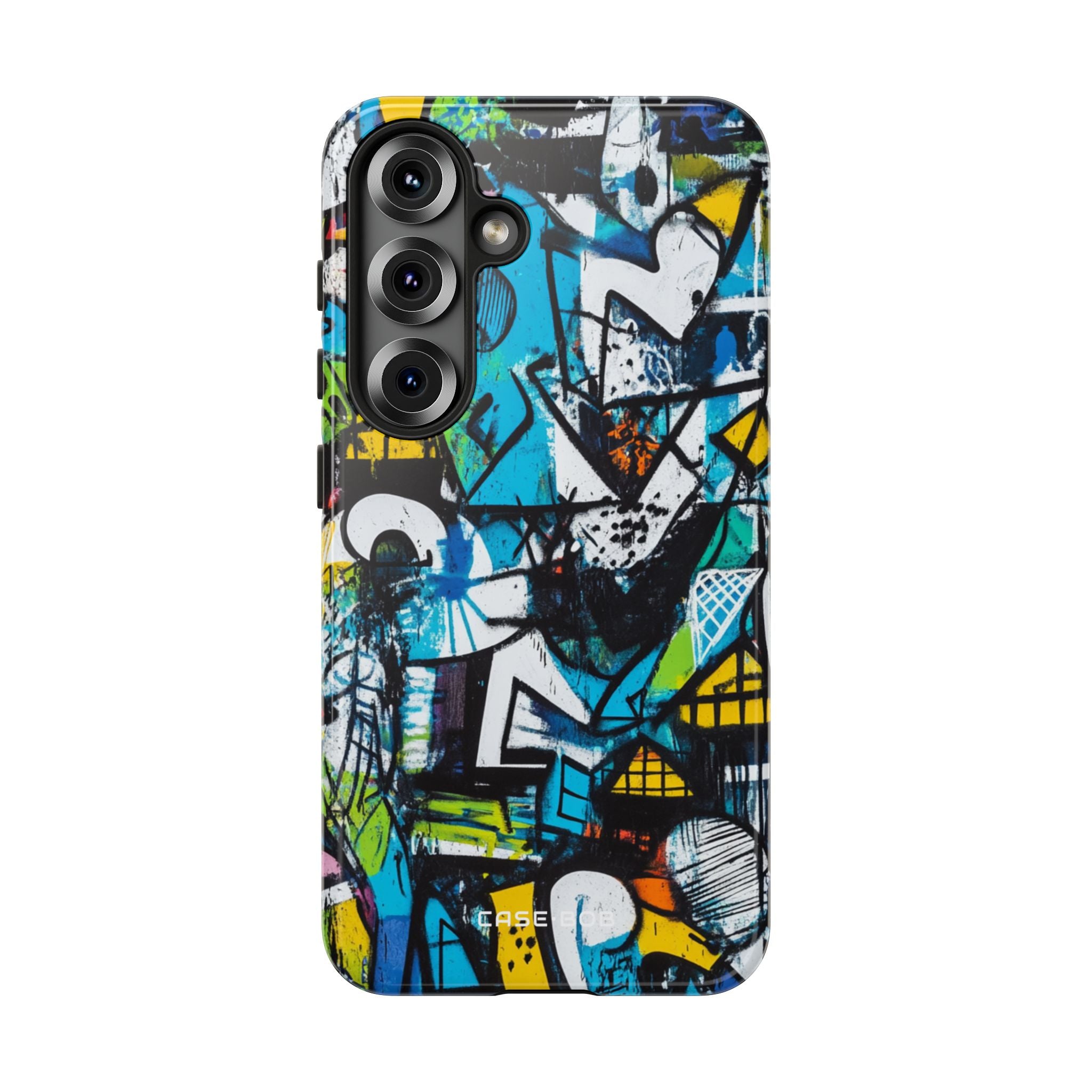 Weißer Ripple Drift Samsung S25 Case - Tough