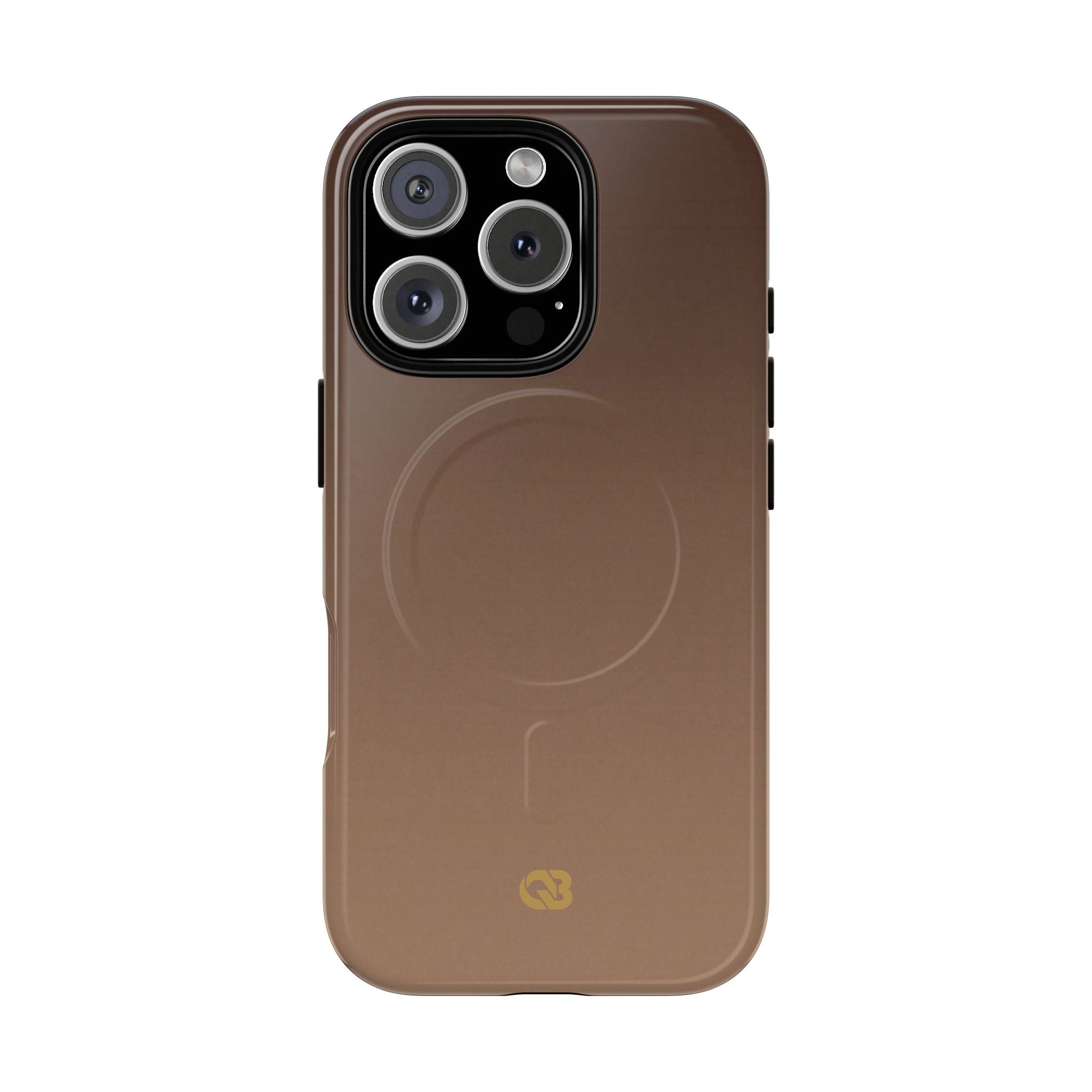 Brown Tough 2.0 Magsafe Phone Case for iPhone - Smoked Caramel Fade