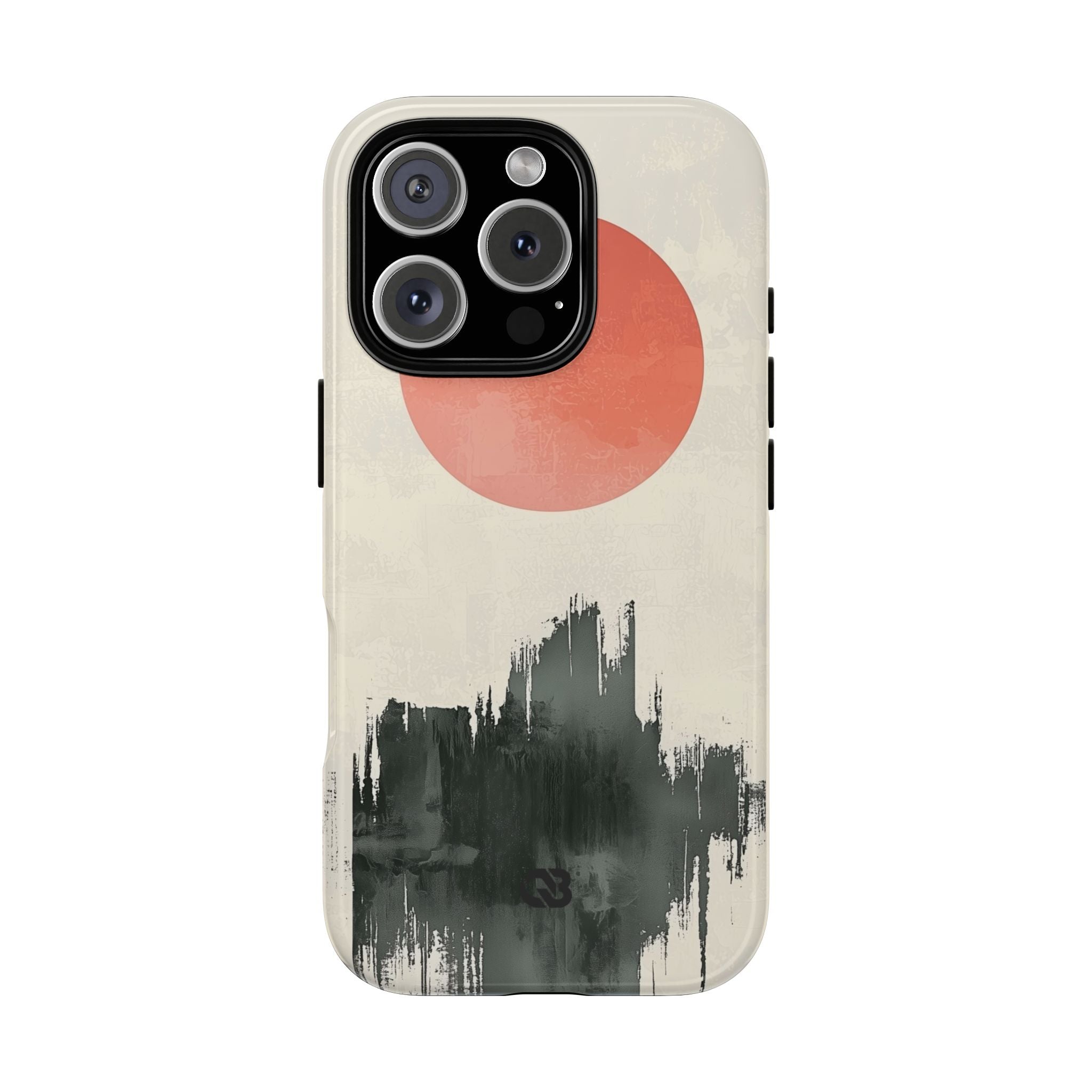 Crimson Sun Strokes · Coque de téléphone Tough pour iPhone