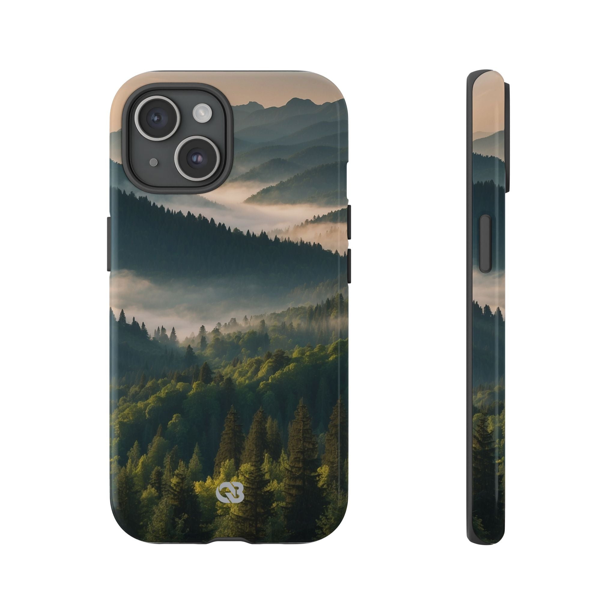 Foggy Mountain Ridge · Tough Phone Case for iPhone