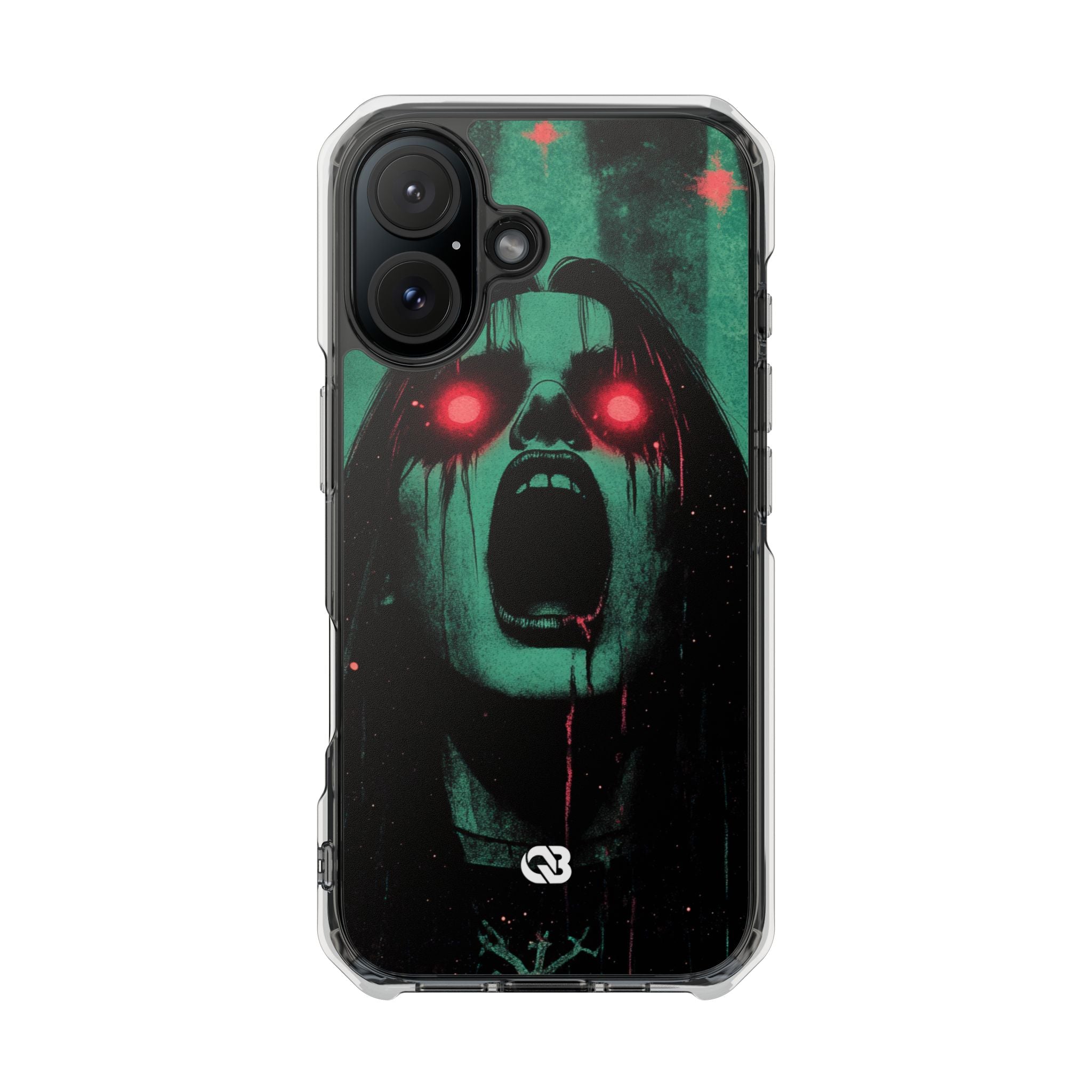 Crimson Emerald Scream · Impact Phone Case for iPhone · Magsafe