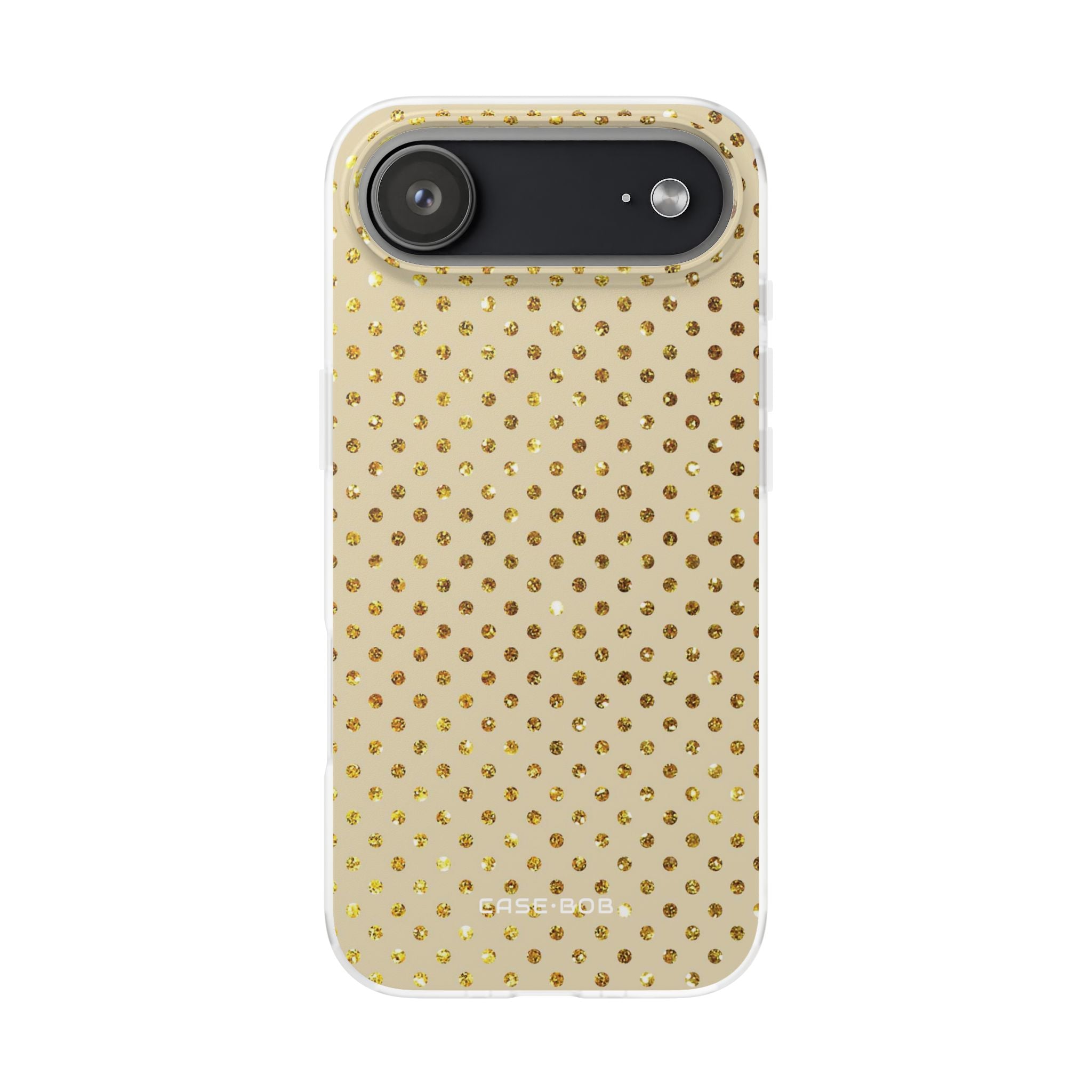 Gold Sparkle Grid iPhone 17 Air Case - Soft - CASE•BOB