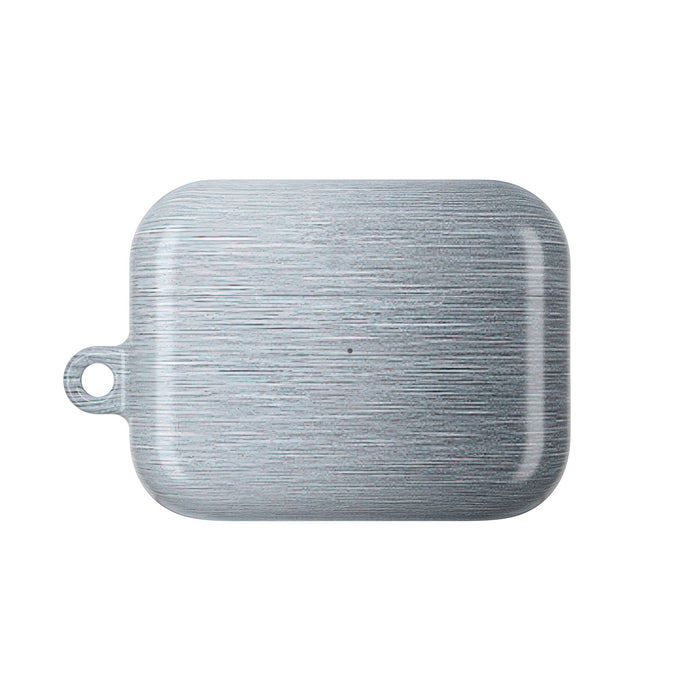 Brushed Aluminum · Hard Case for AirPods & AirPods Pro · Silver