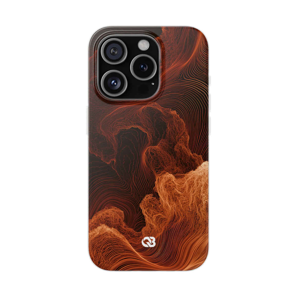 Amber Filament · Lite Phone Case for iPhone · Orange